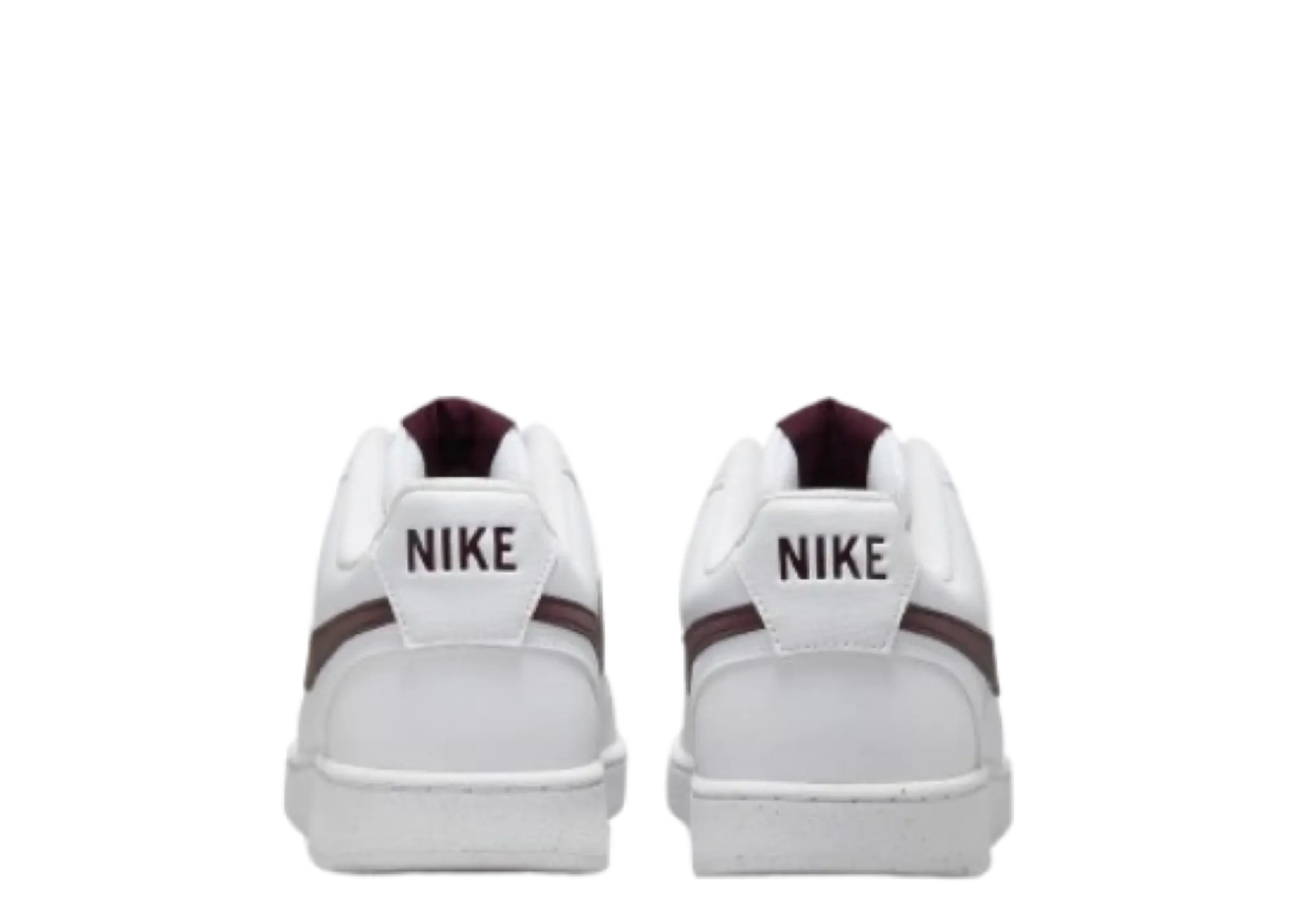 Nike Court Vision Low Next Nature White Burgundy Crush - photo 3