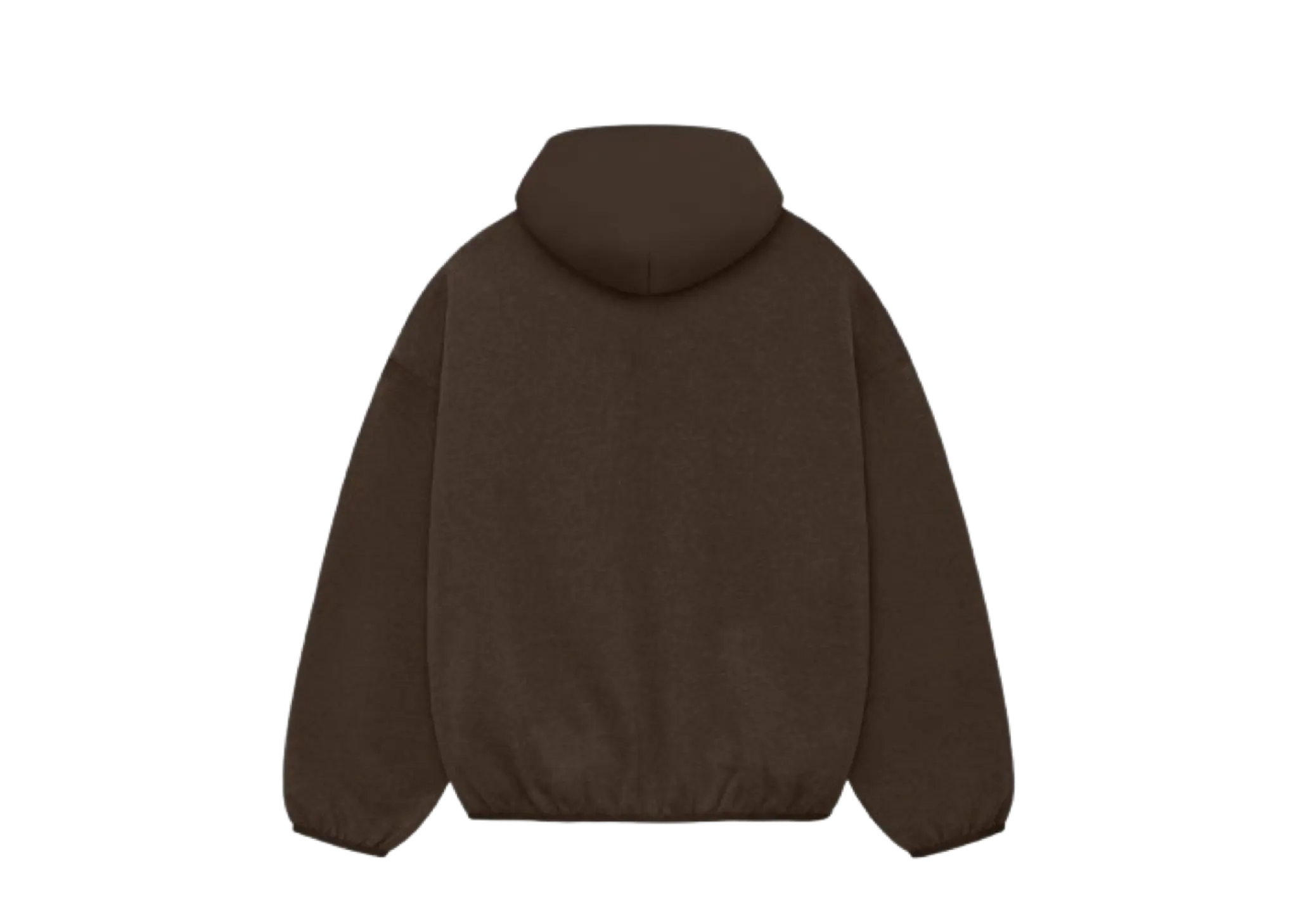 Fear Of God Essentials Core Collection Nylon Fleece Hoodie Heather Wood/Wood - photo 2