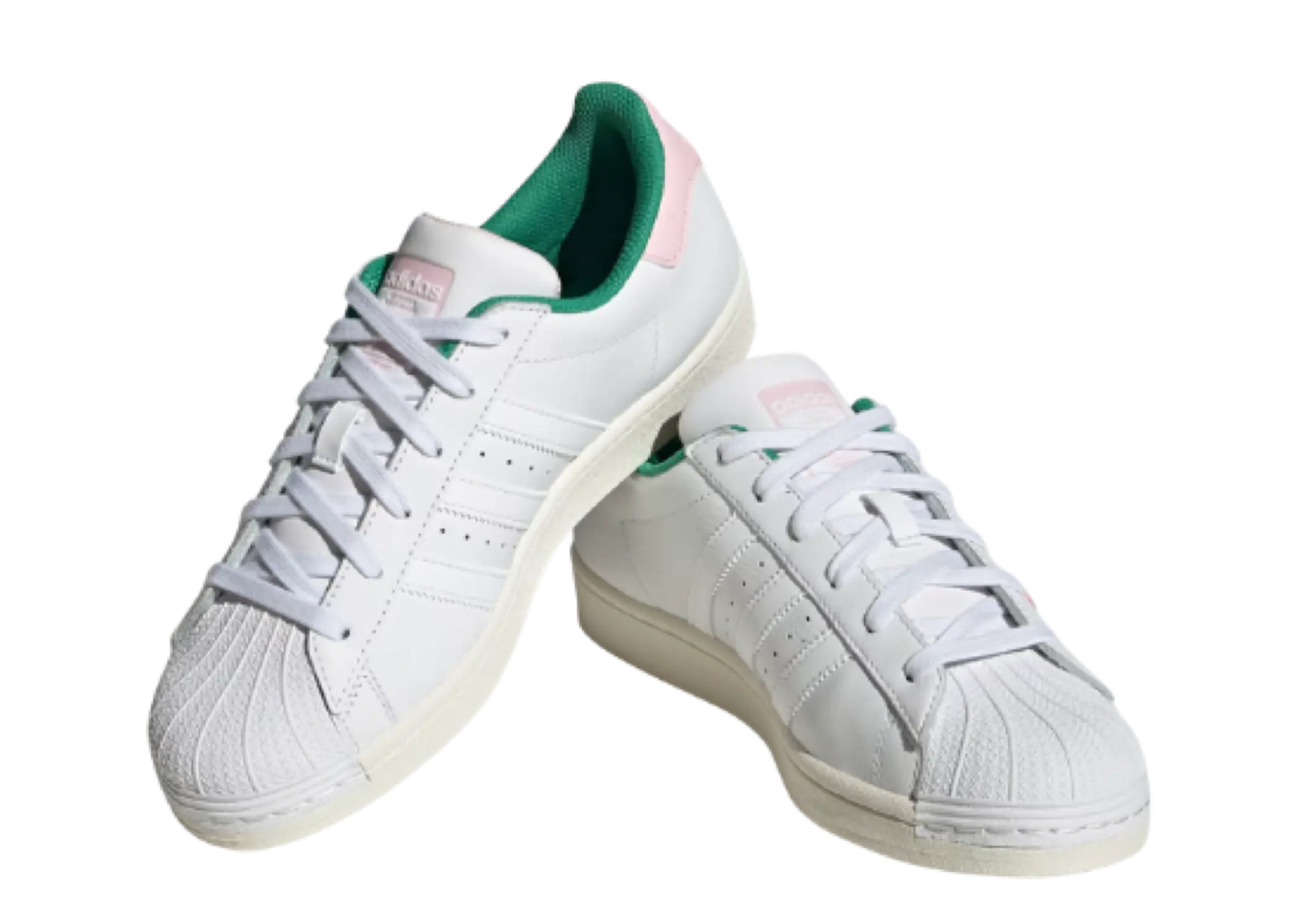 Adidas Superstar White Pink Green Chenille (Women's) - photo 2