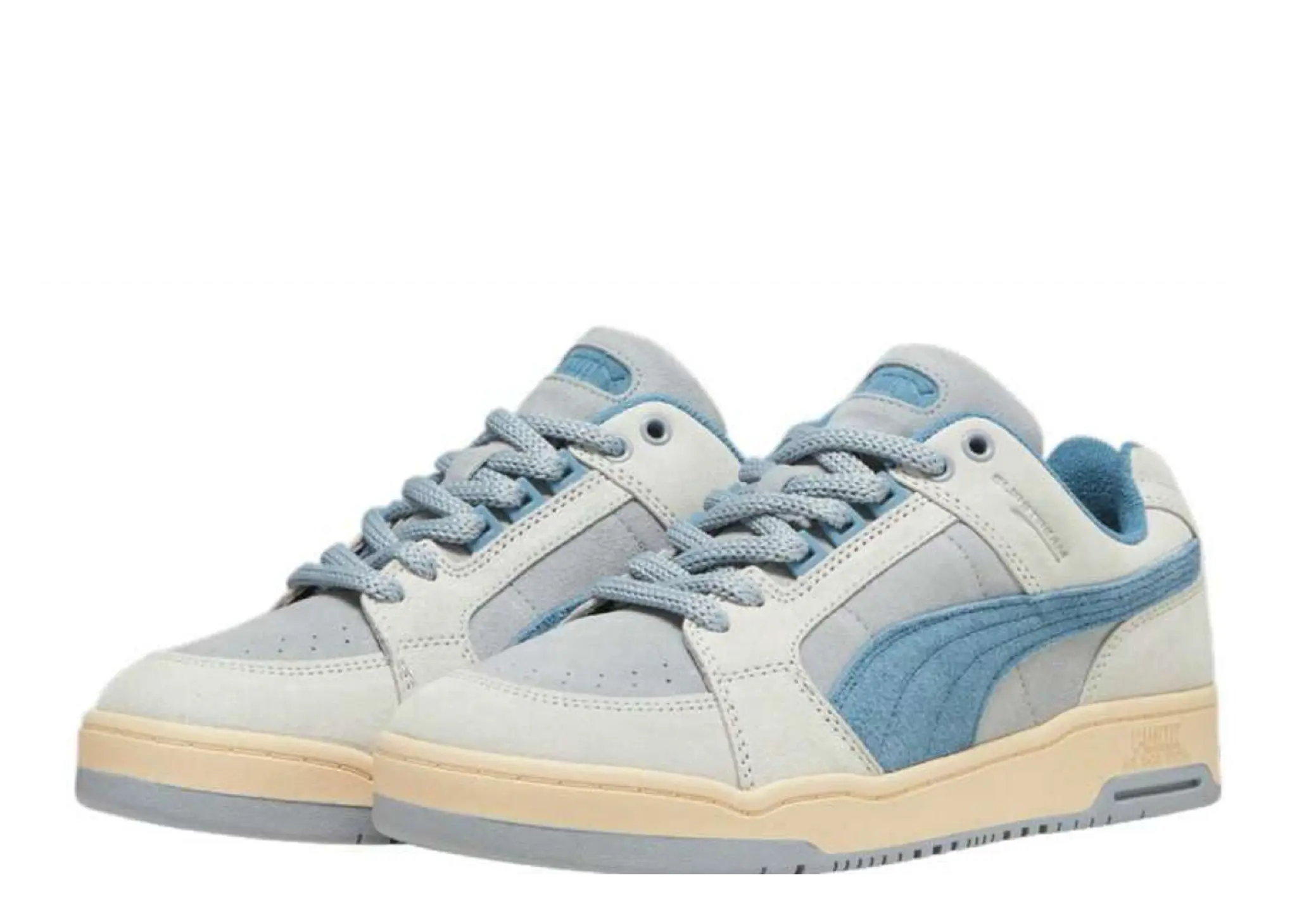 Puma Slipstream Lo Texture Sneakers Retro Basketball Blue - photo 2