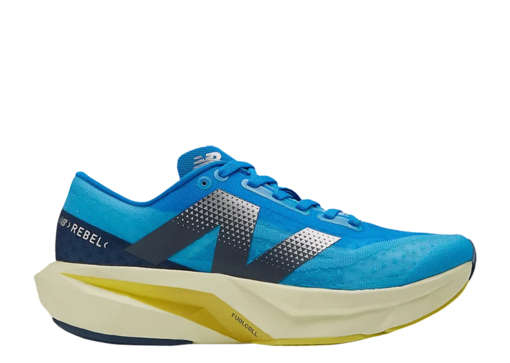 New Balance FuelCell Rebel v4 Spice Blue Limelight (Women's)