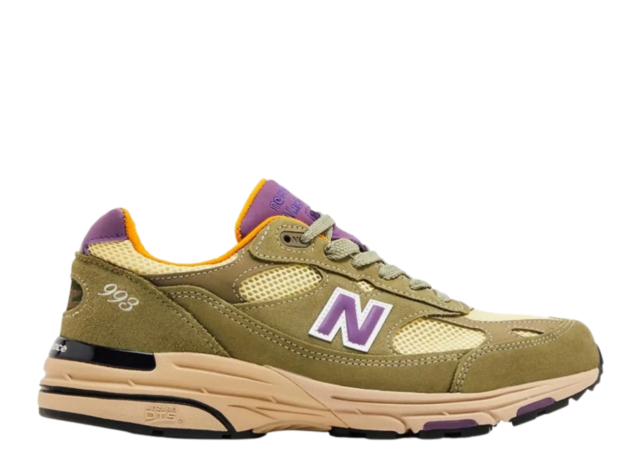 New Balance 993 MiUSA Teddy Santis Olive Leaf Maize