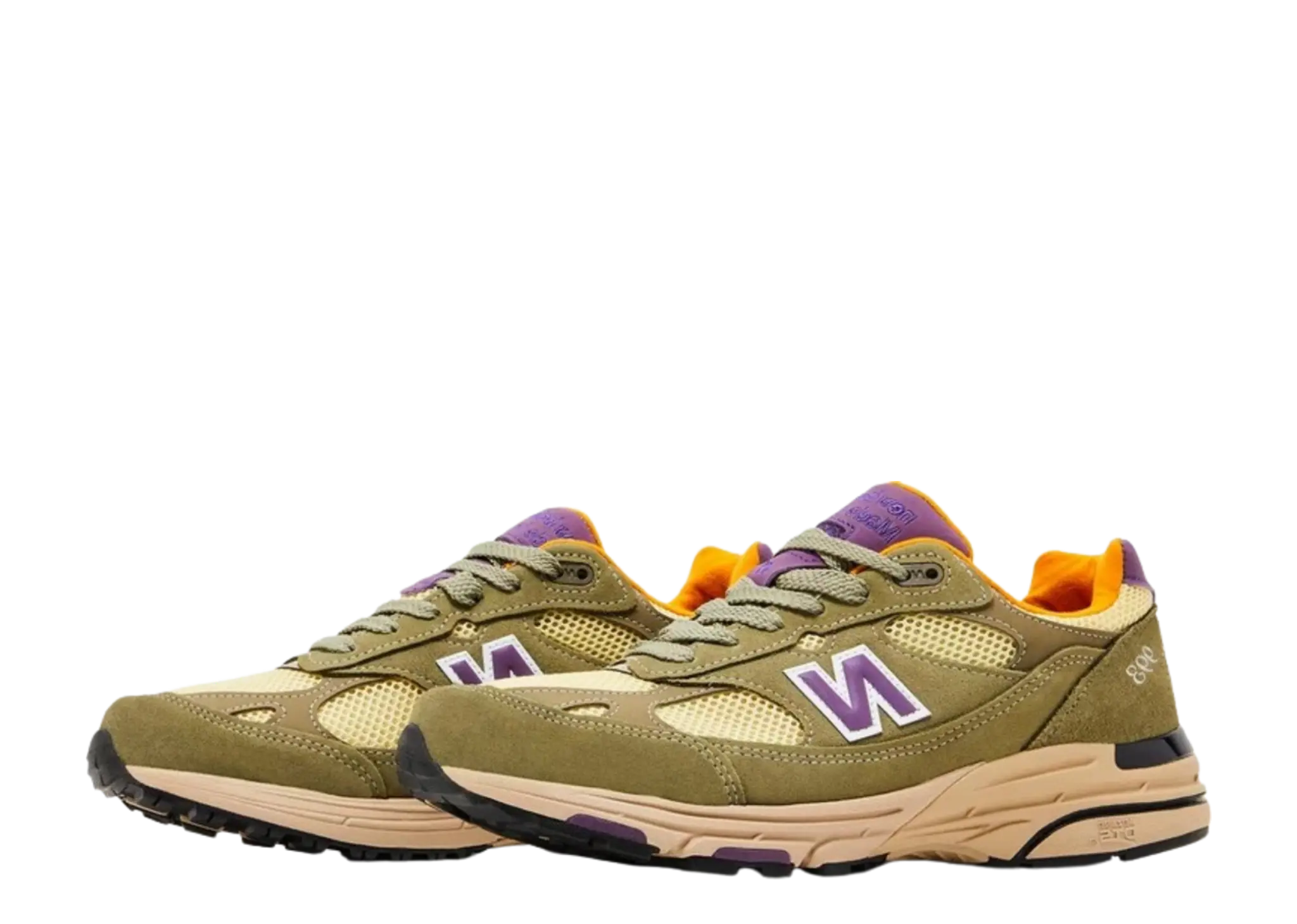 New Balance 993 MiUSA Teddy Santis Olive Leaf Maize - photo 2
