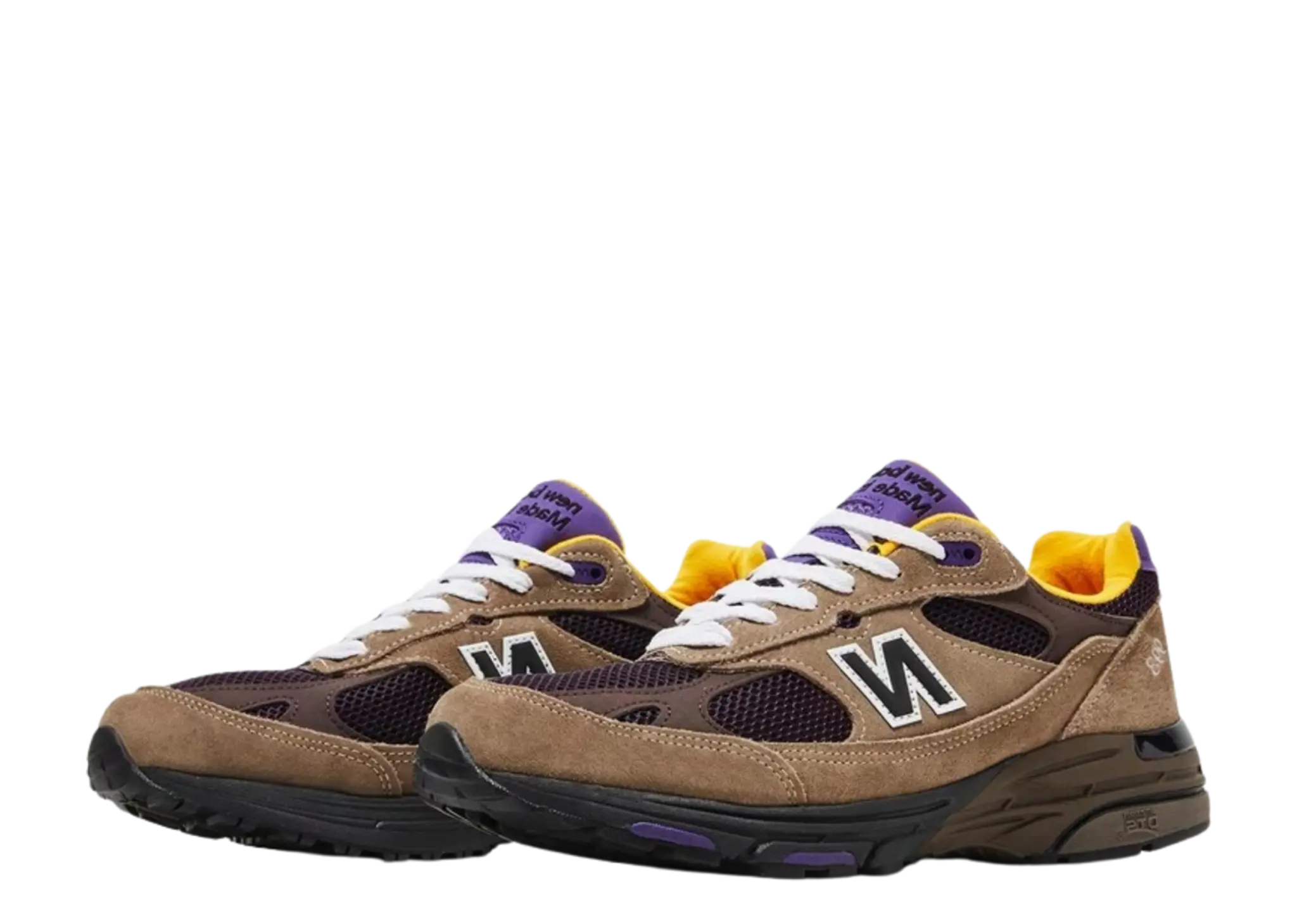New Balance 993 MiUSA Mushroom Midnight Violet - photo 2