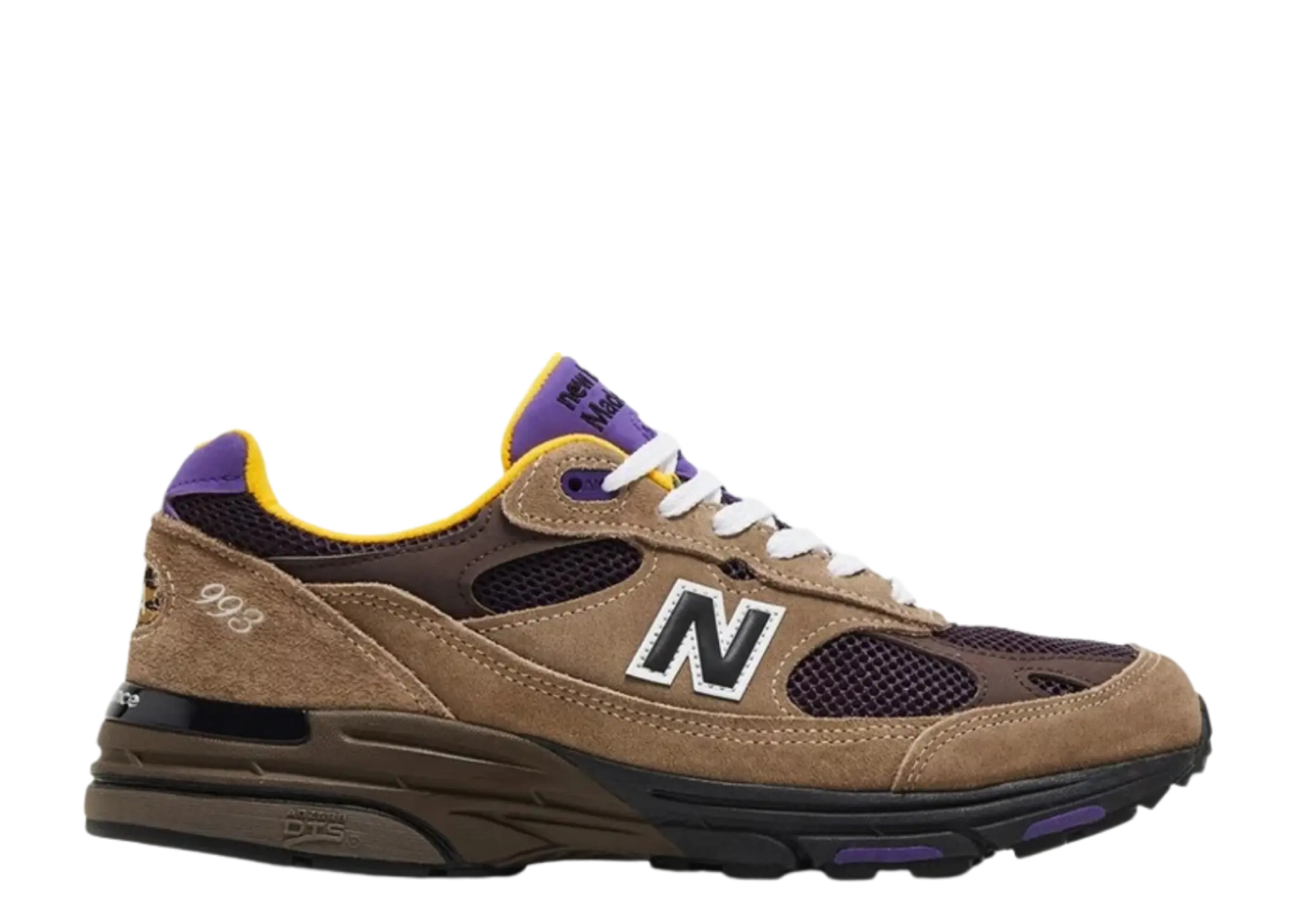 New Balance 993 MiUSA Mushroom Midnight Violet