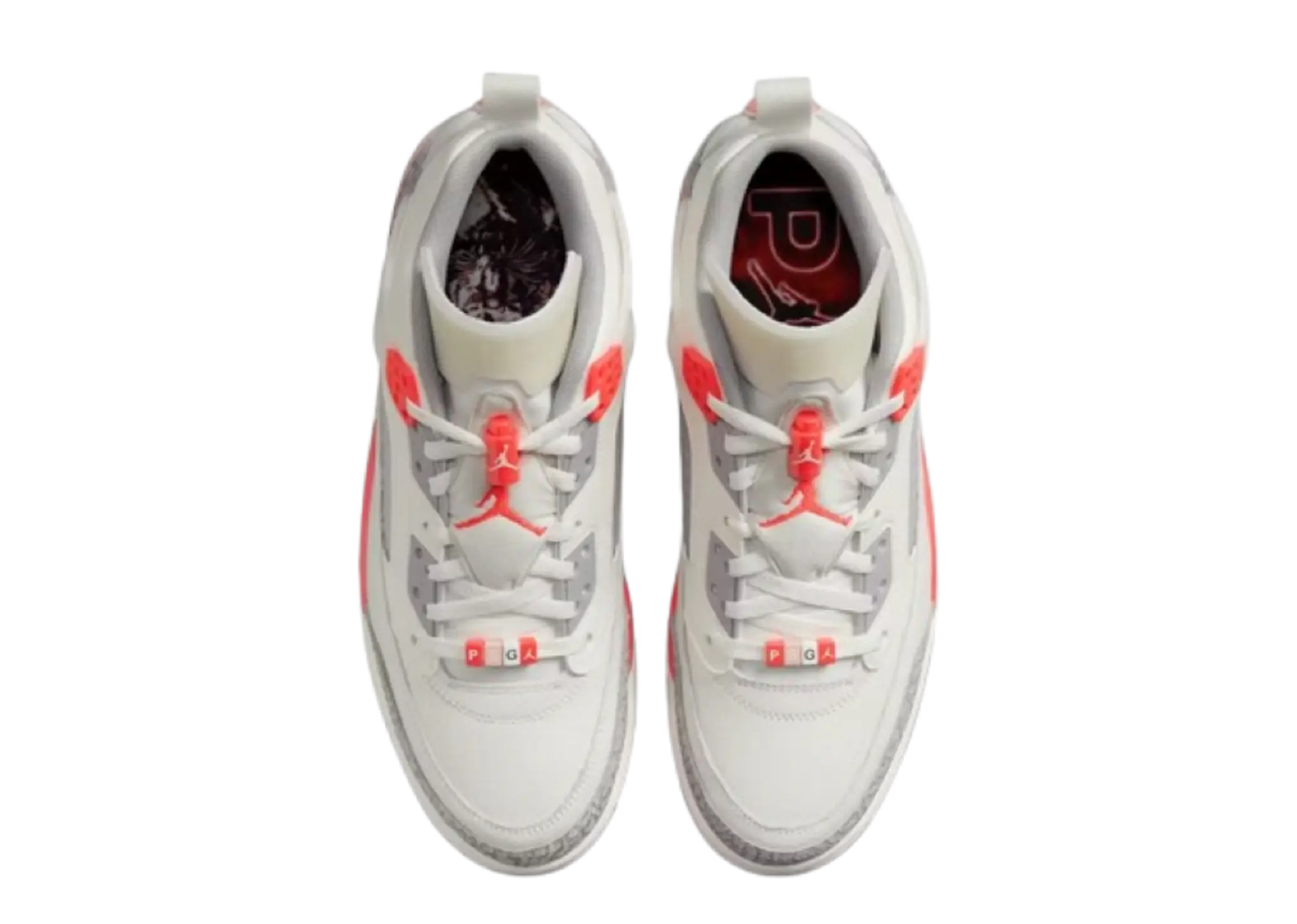 Air Jordan Spizike Low PSG Paris Saint Germain Sail Infrared - photo 2