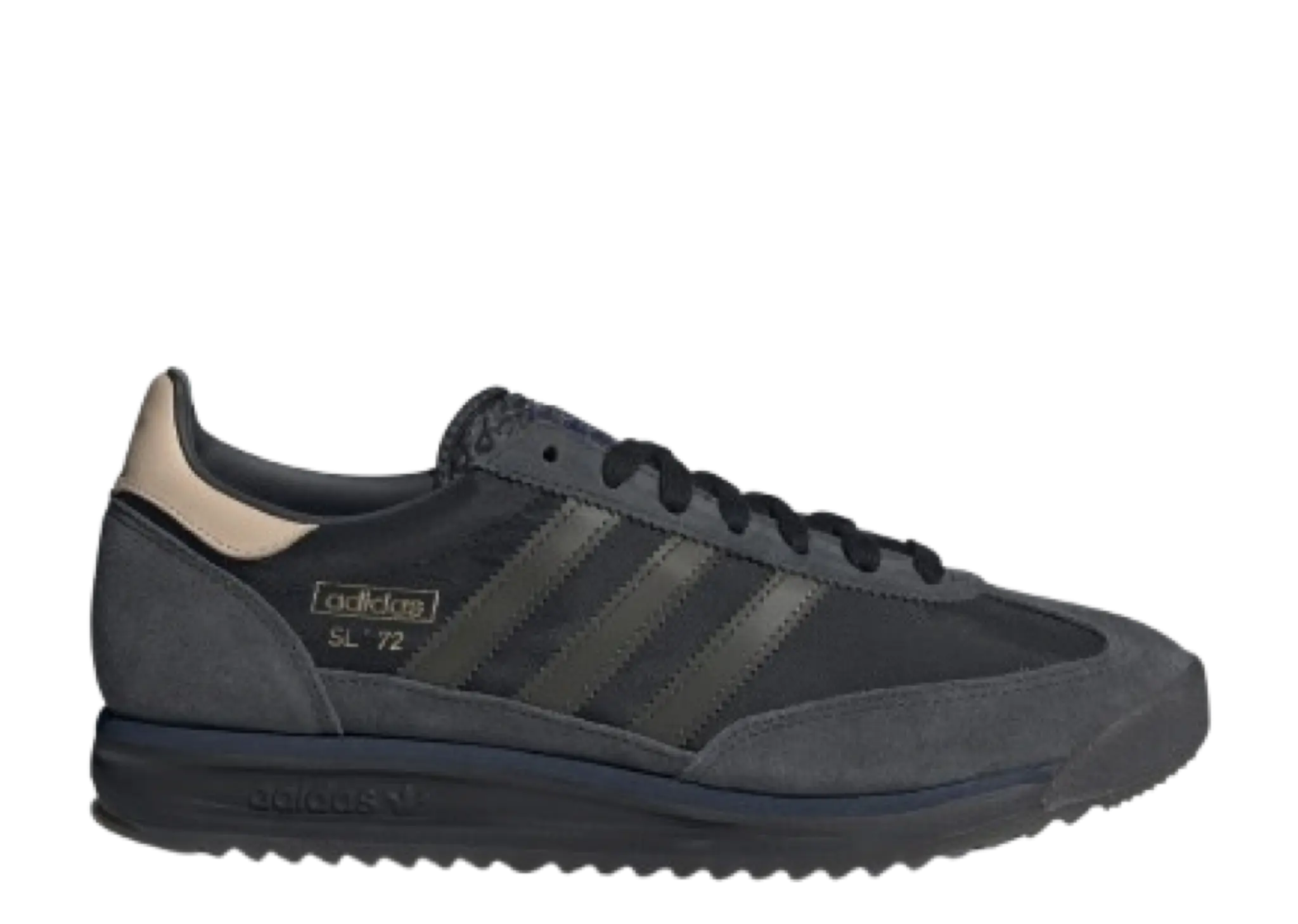 Adidas SL 72 RS Core Black Shadow Olive Night Indigo