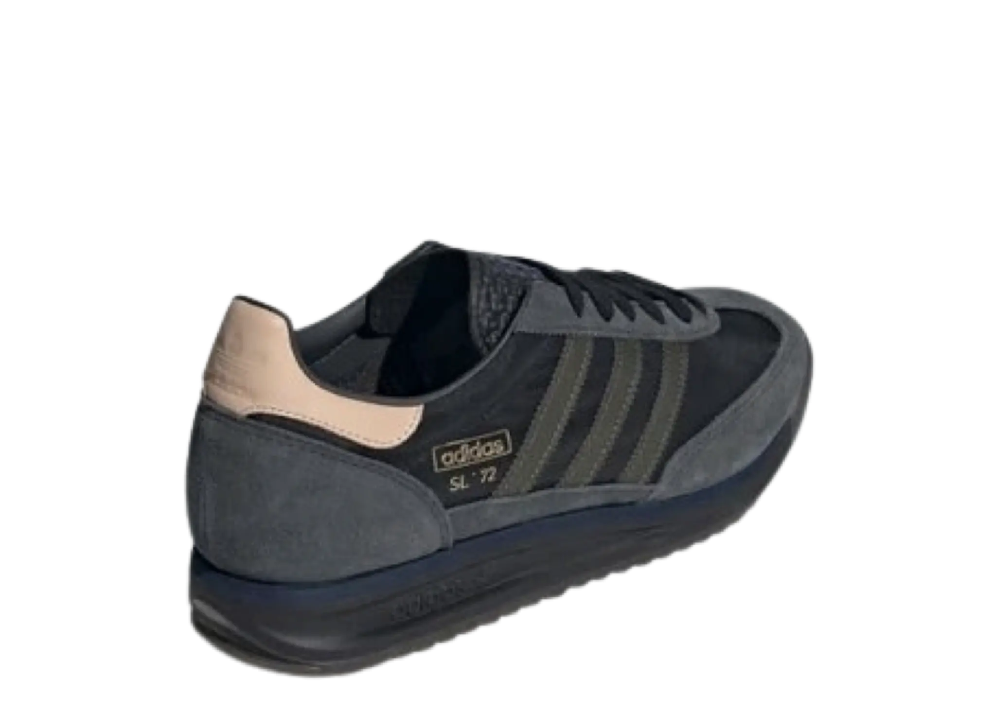 Adidas SL 72 RS Core Black Shadow Olive Night Indigo - photo 3