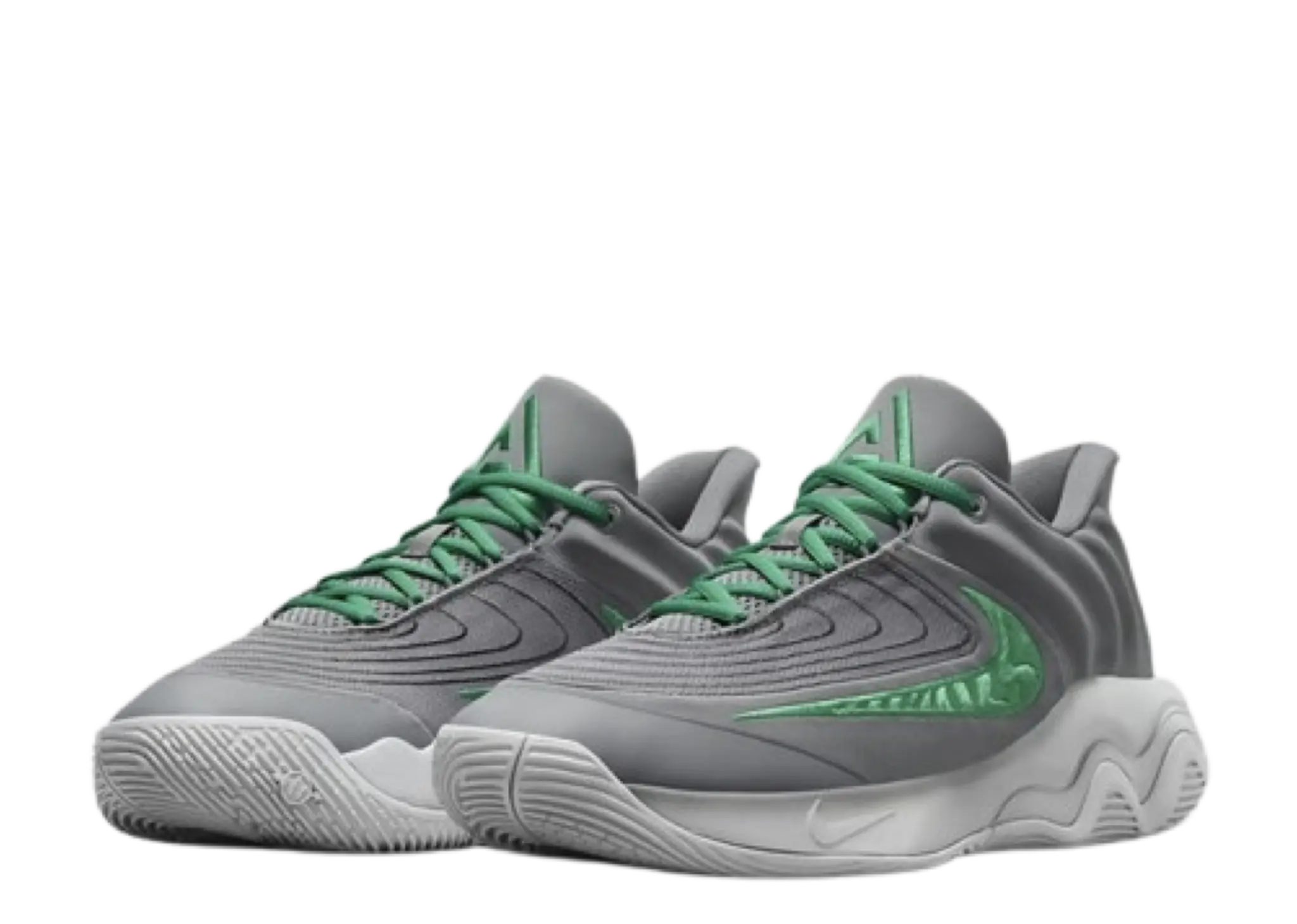 Nike Giannis Immortality 4 EP Smoke Grey Stadium Green - photo 2
