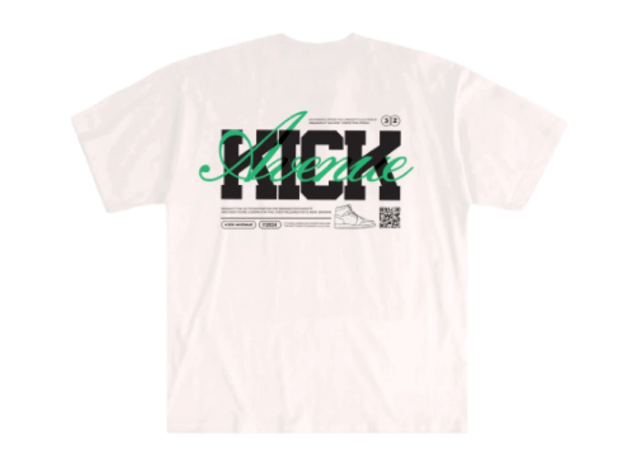Kick Avenue Official Merchandise Script T-Shirt White - photo 2