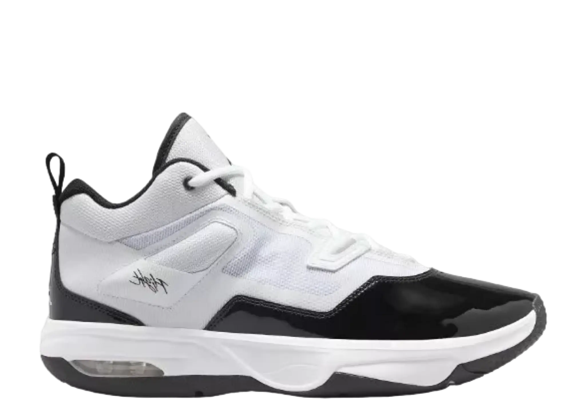 Air Jordan Stay Loyal 3 White Black Toe