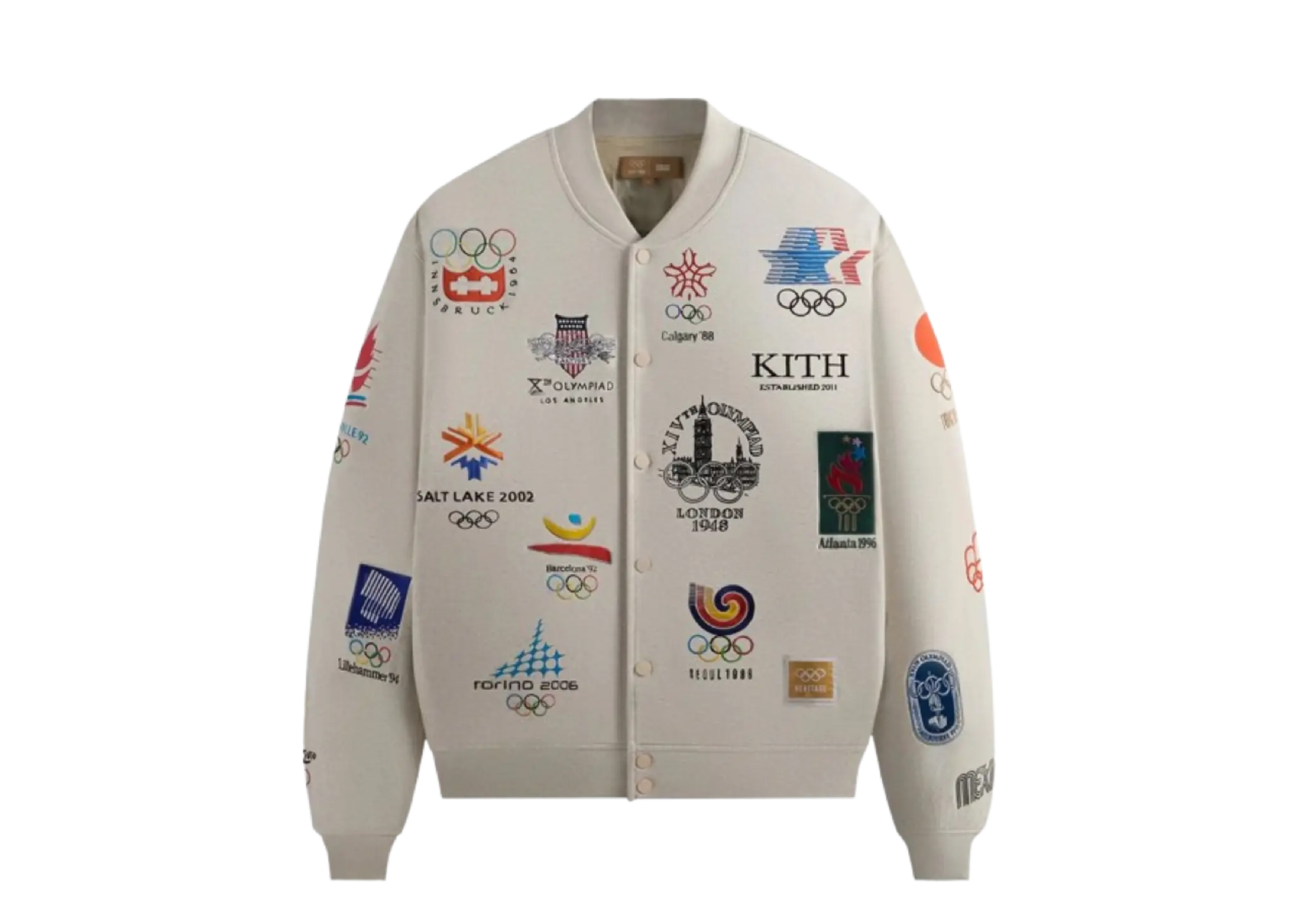 Kith for Olympics Heritage Marvin Bomber Jacket Sandy Heather