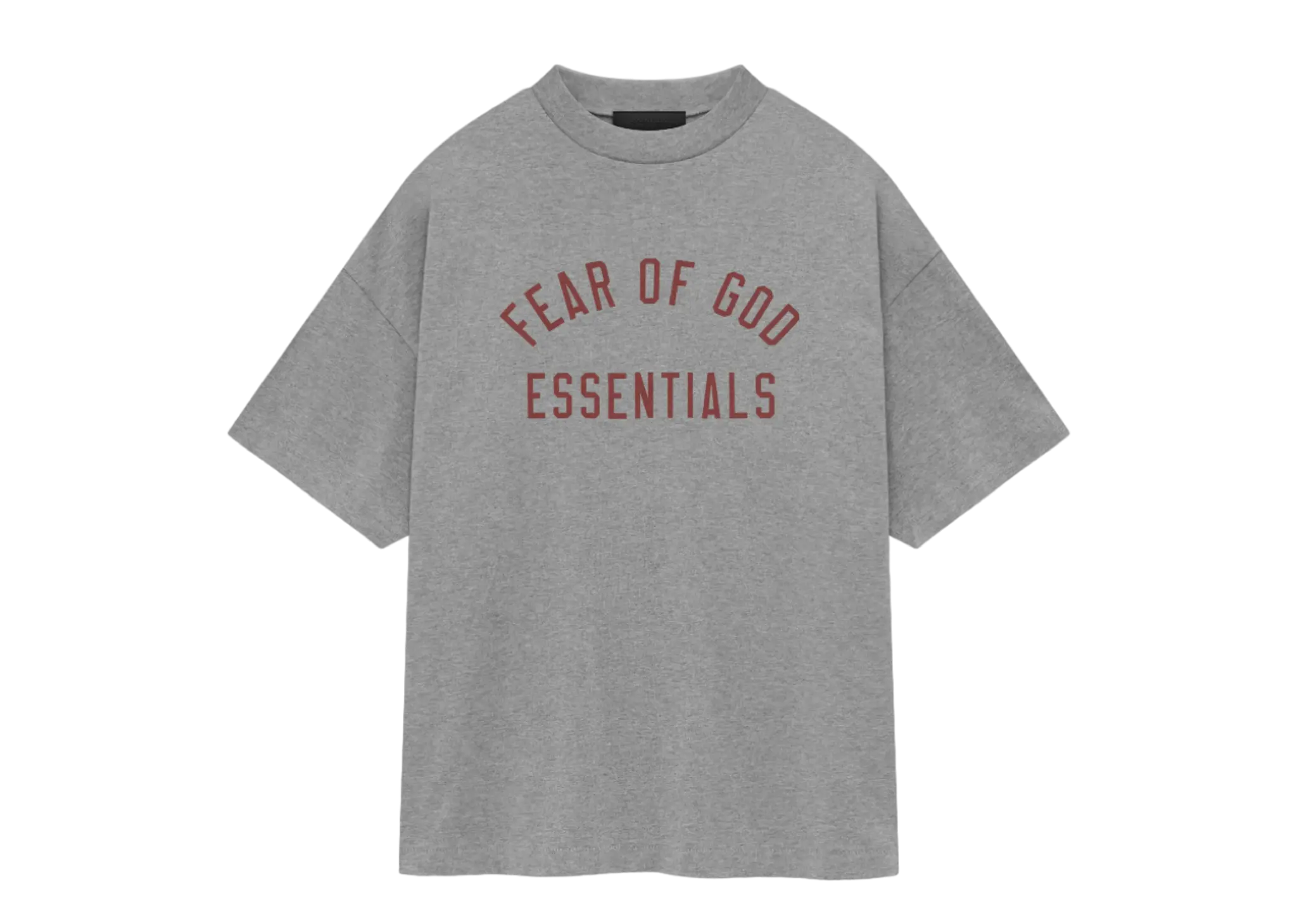 Fear Of God Essentials Jersey Crewneck T-shirt Dark Heather