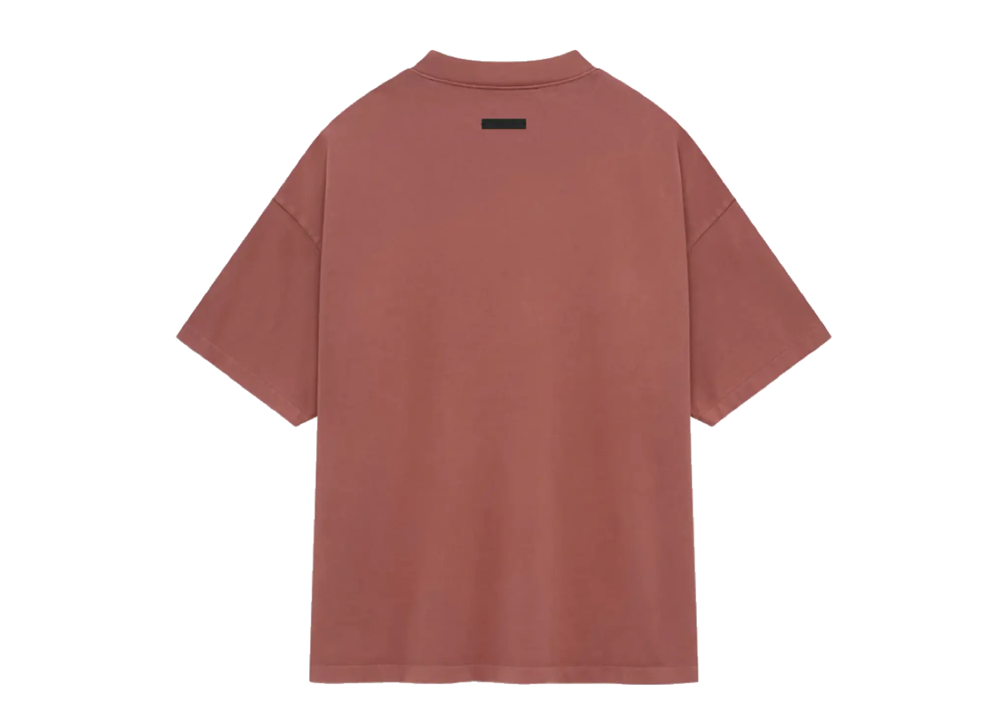 Fear Of God Essentials Homecoming Heavy Crewneck T-shirt Crimson - photo 2