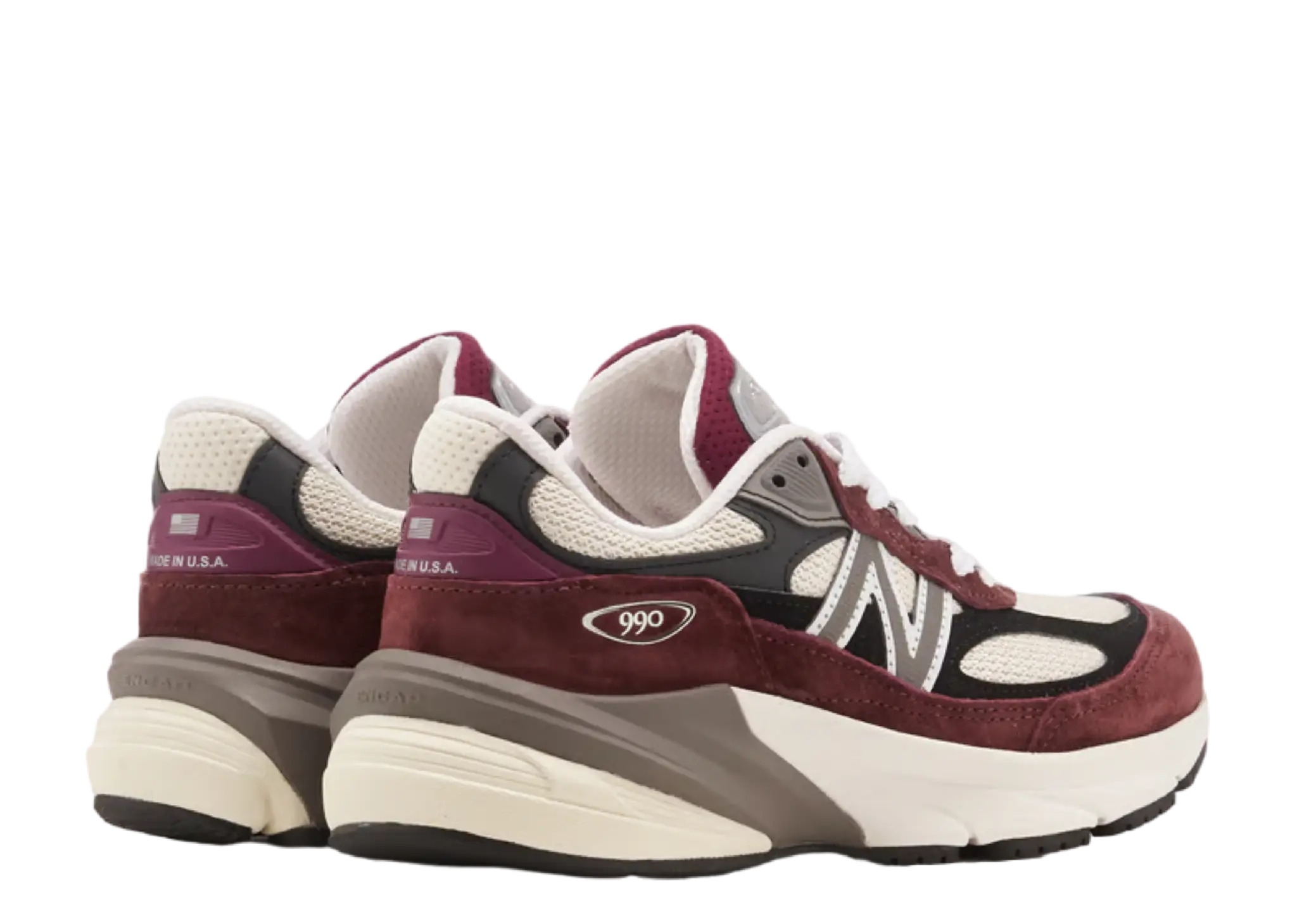 New Balance 990v6 MiUSA Dark Ember Afterglow - photo 3