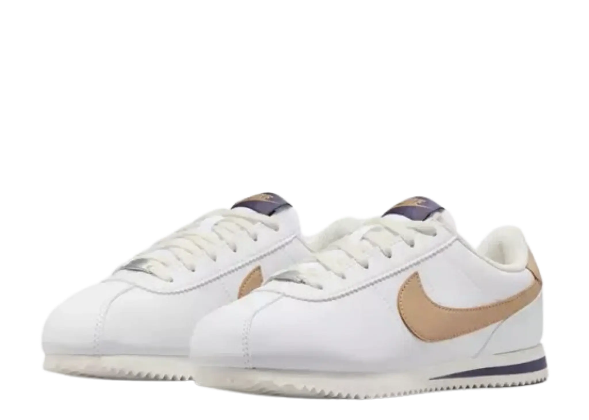 Nike Cortez White Dark Raisin (Grade School) - photo 2