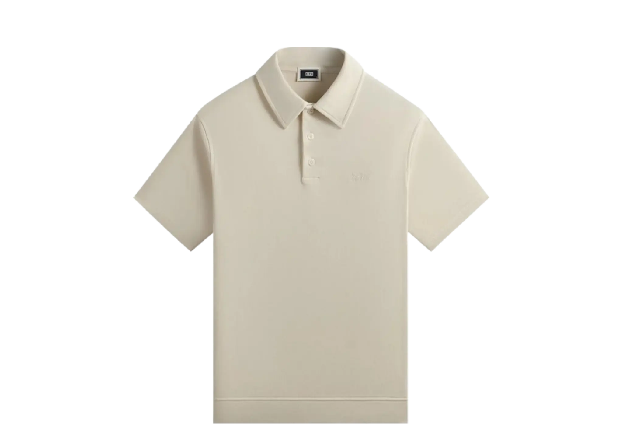 Kith Crystal Wash Interlock Graham Polo Sandrift