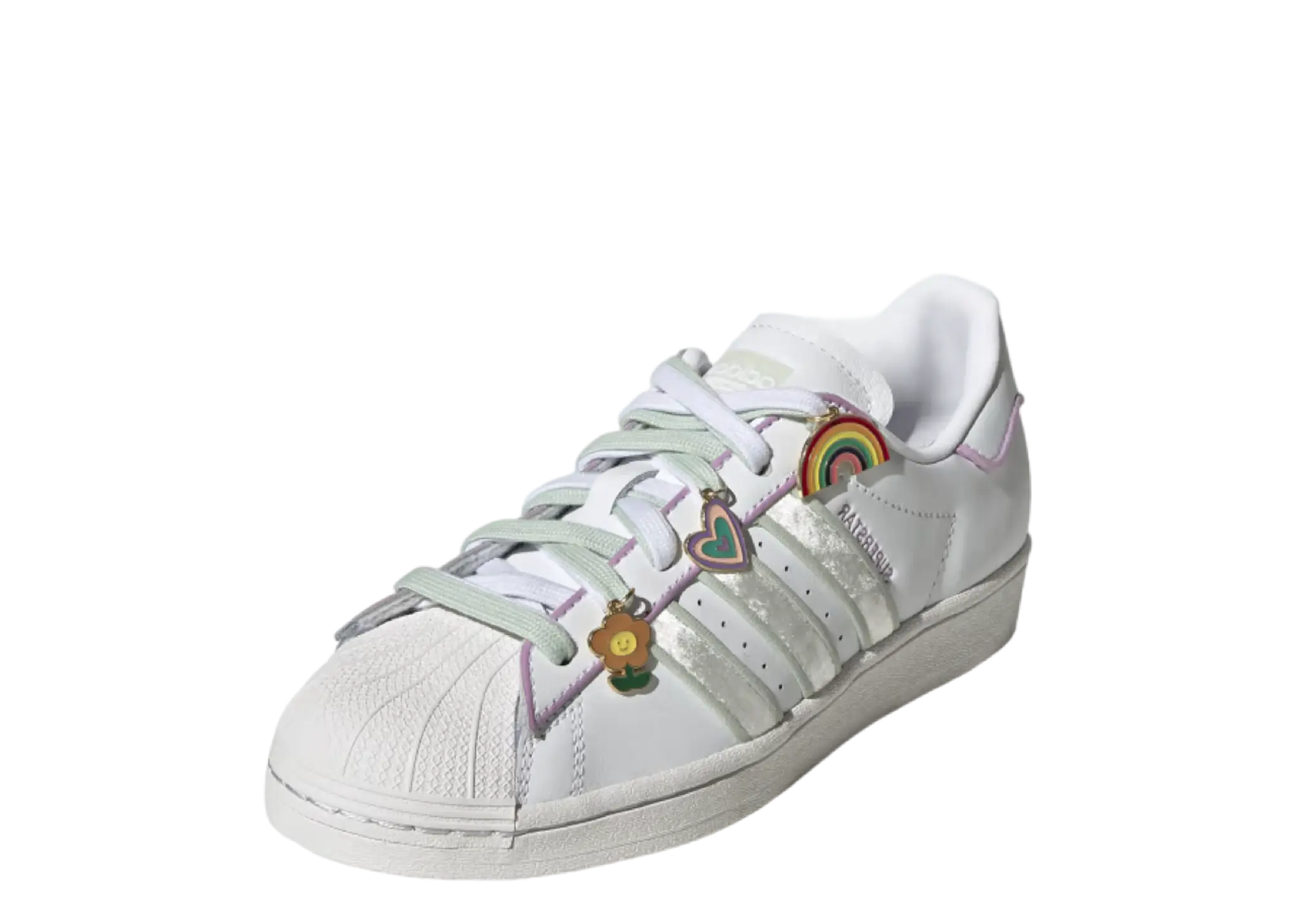 Adidas Superstar Cloud White Linen Green (Women's) - photo 2