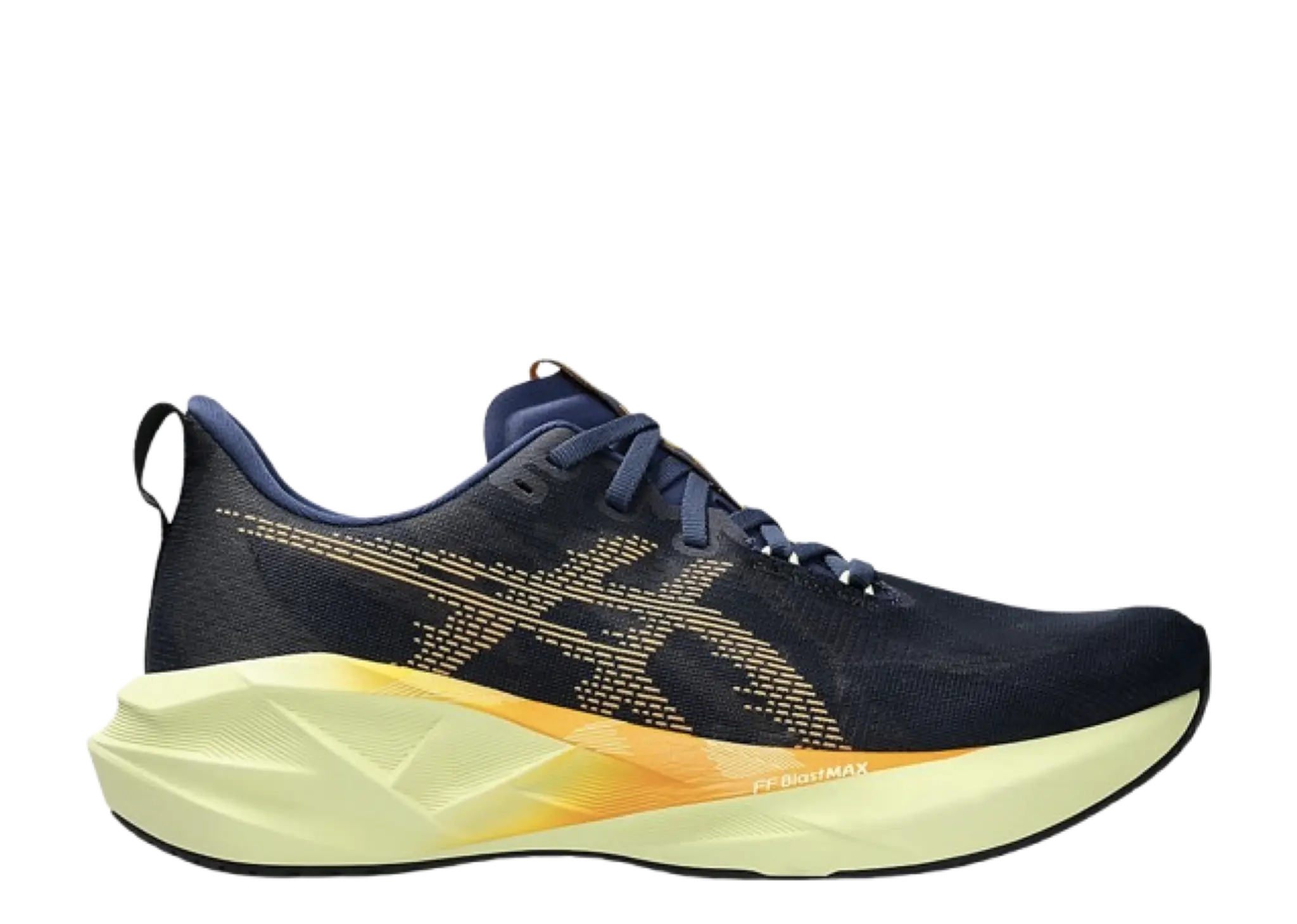 ASICS Novablast 5 Indigo Blue Amber