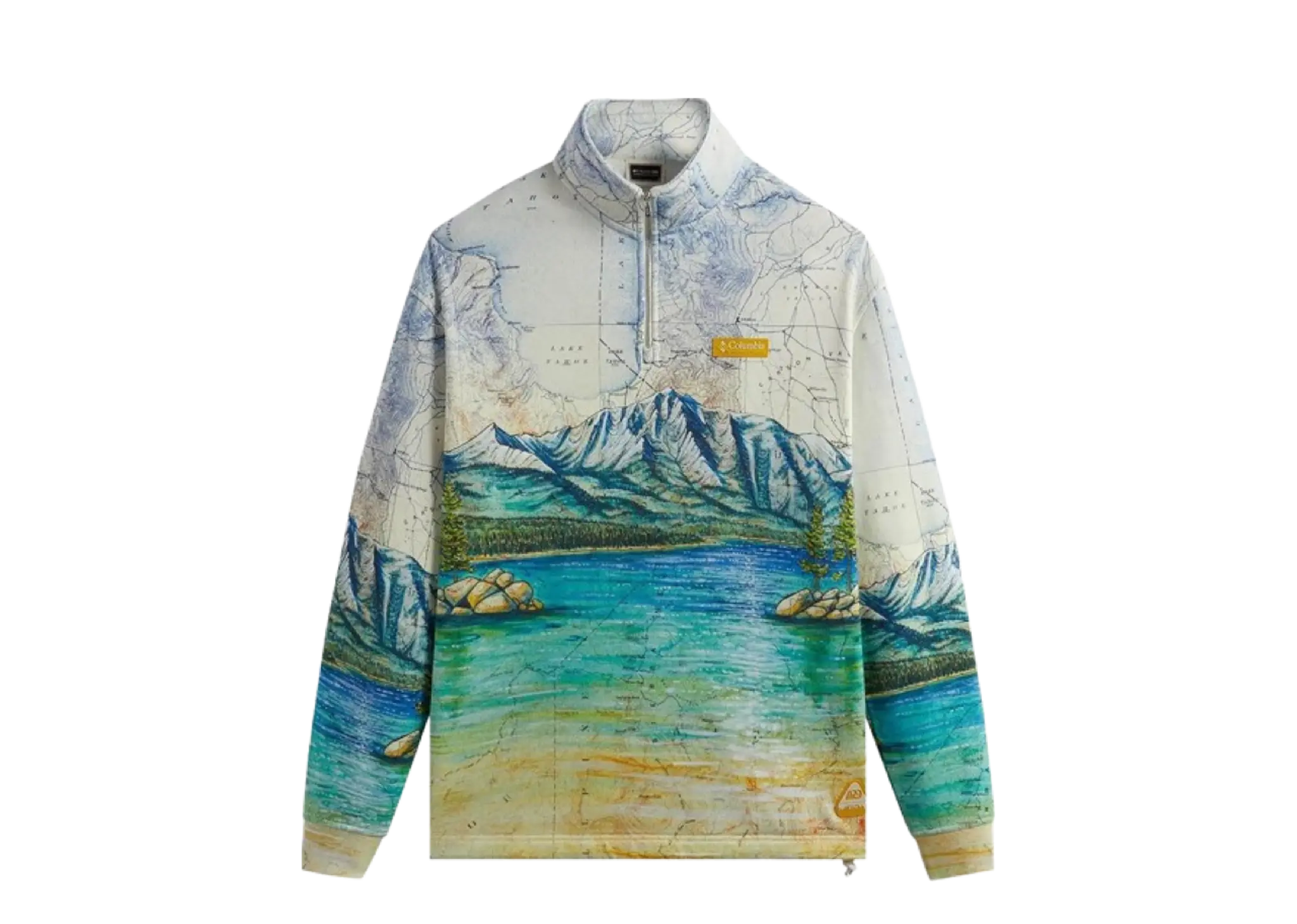 Kith For Columbia Lake Tahoe Quarter Zip Chalk