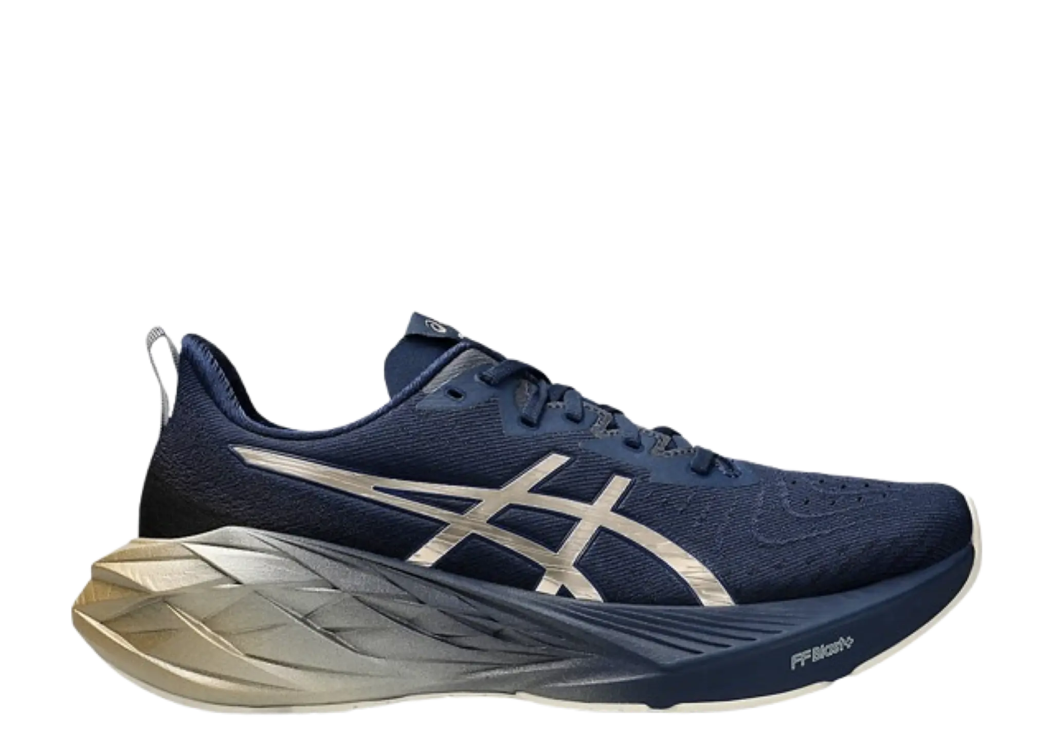 ASICS Novablast 4 Platinum Blue Expanse Champagne
