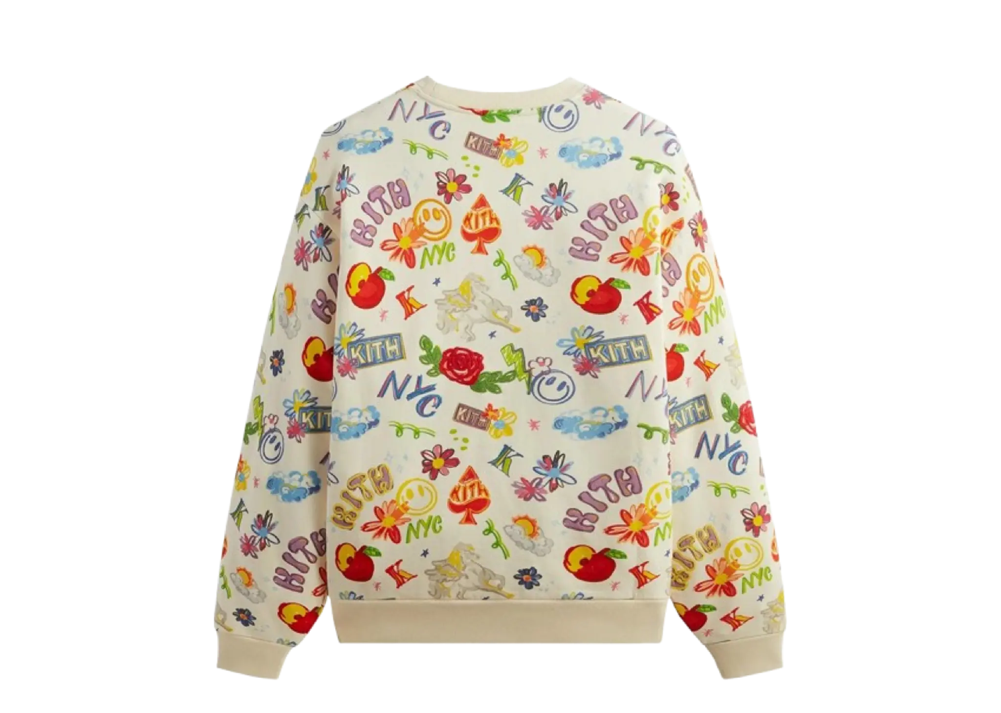 Kith Sketchbook Nelson Crewneck Sandrift - photo 2