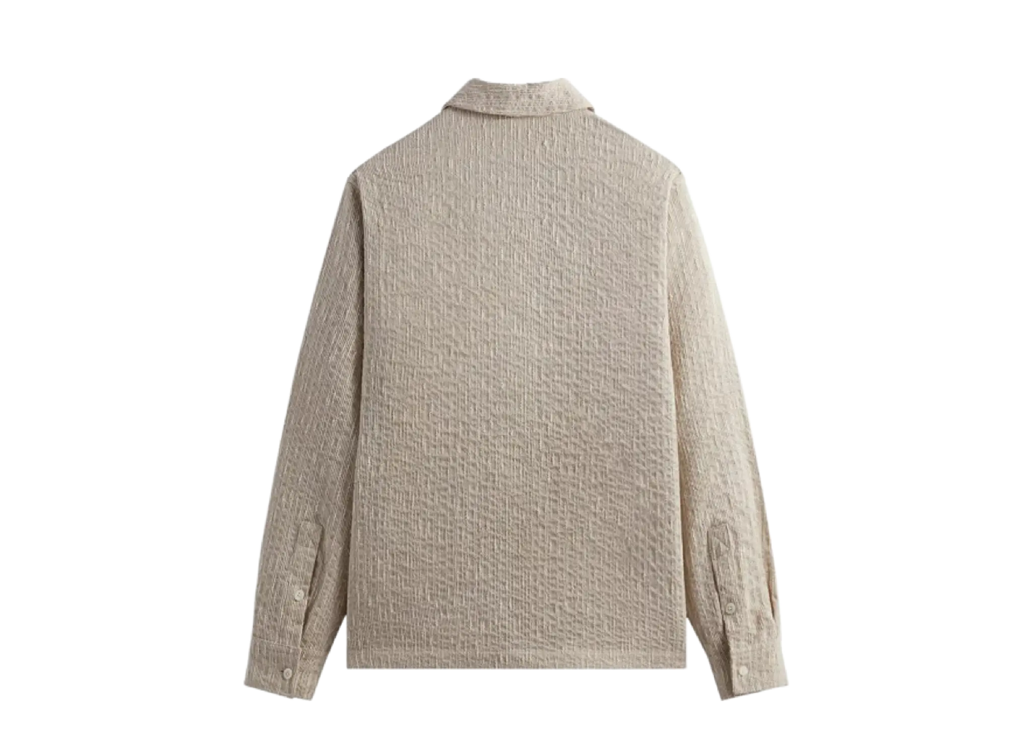 Kith Slub Boucle Boxy Collared Overshirt Canvas - photo 2