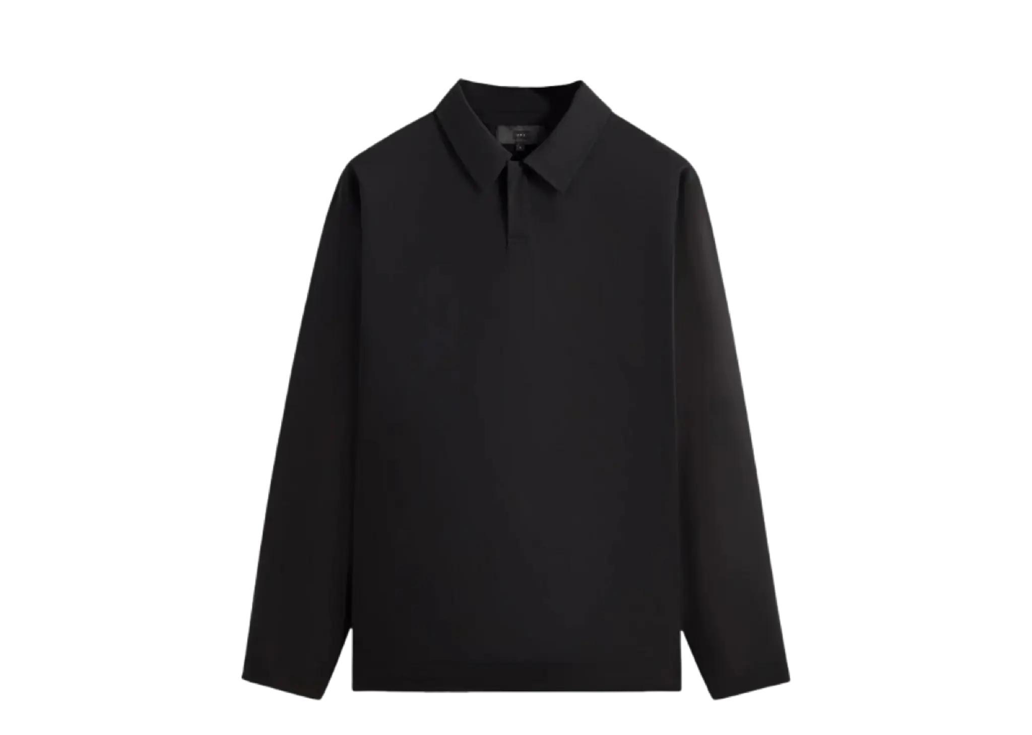Kith 101 Kayson Snap Front Polo Black