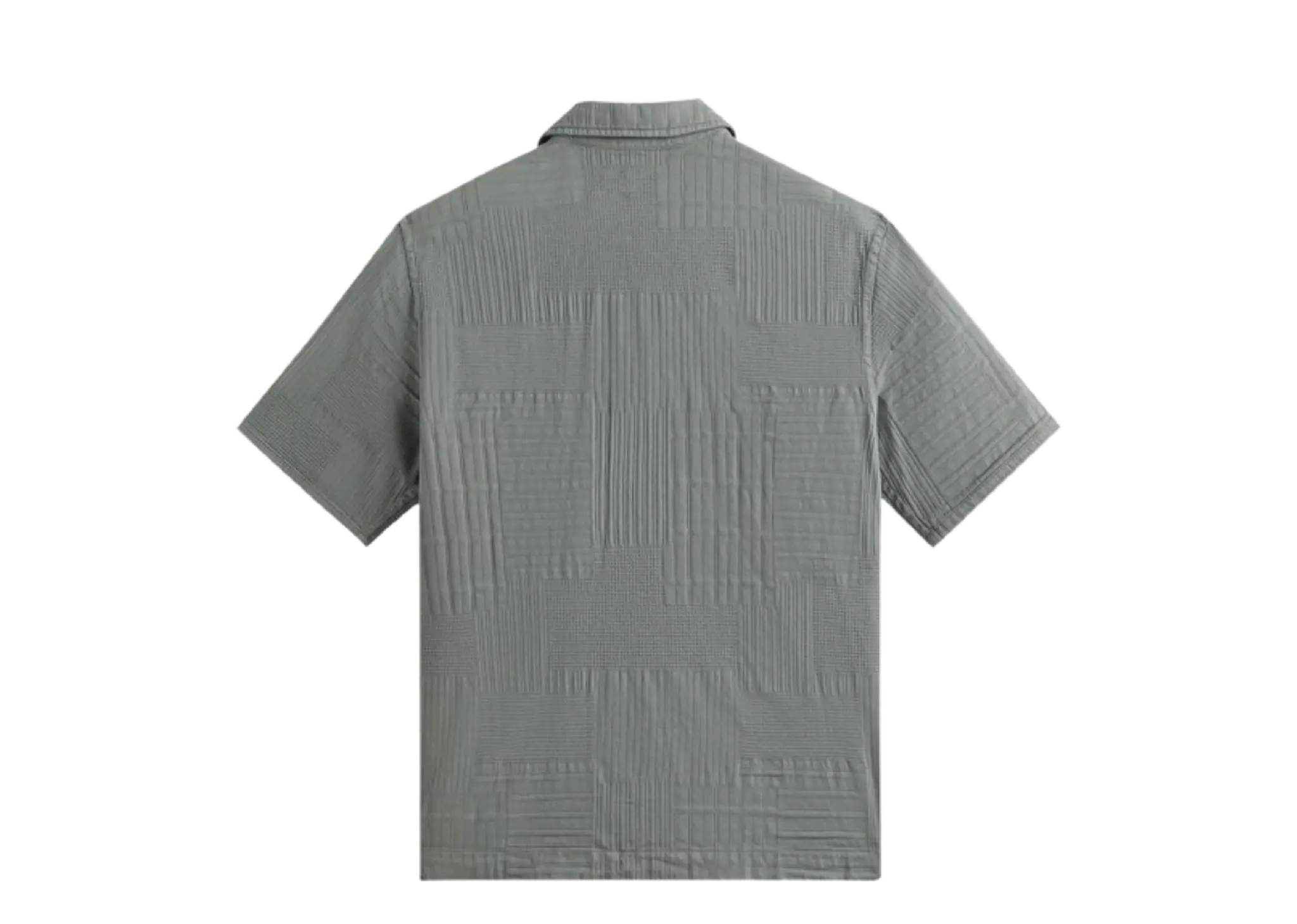 Kith Overdyed Patchwork Boxy Collared Overshirt Reverie - photo 2