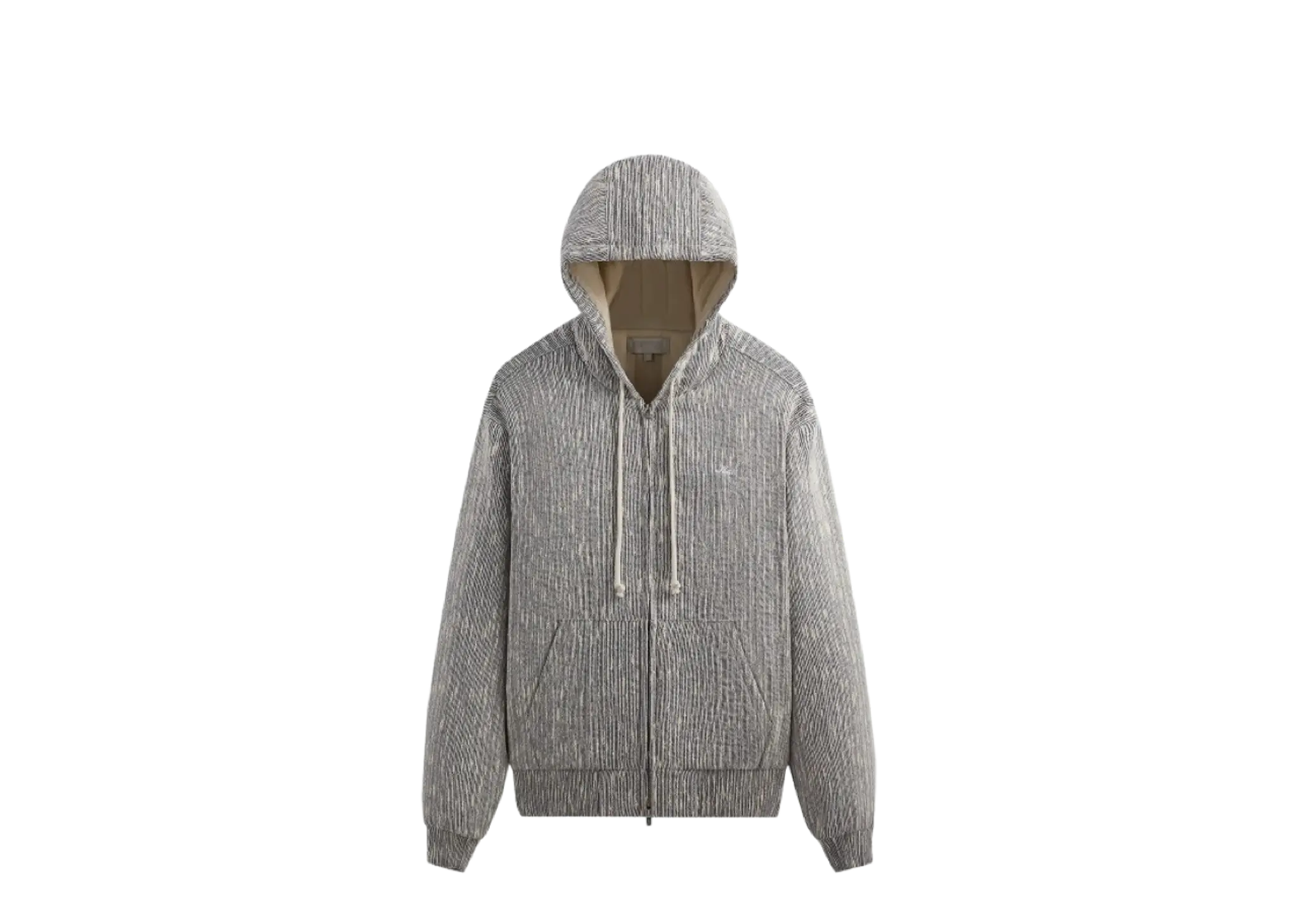 Kith Slub Boucle Sierra Zip Hoodie Ink