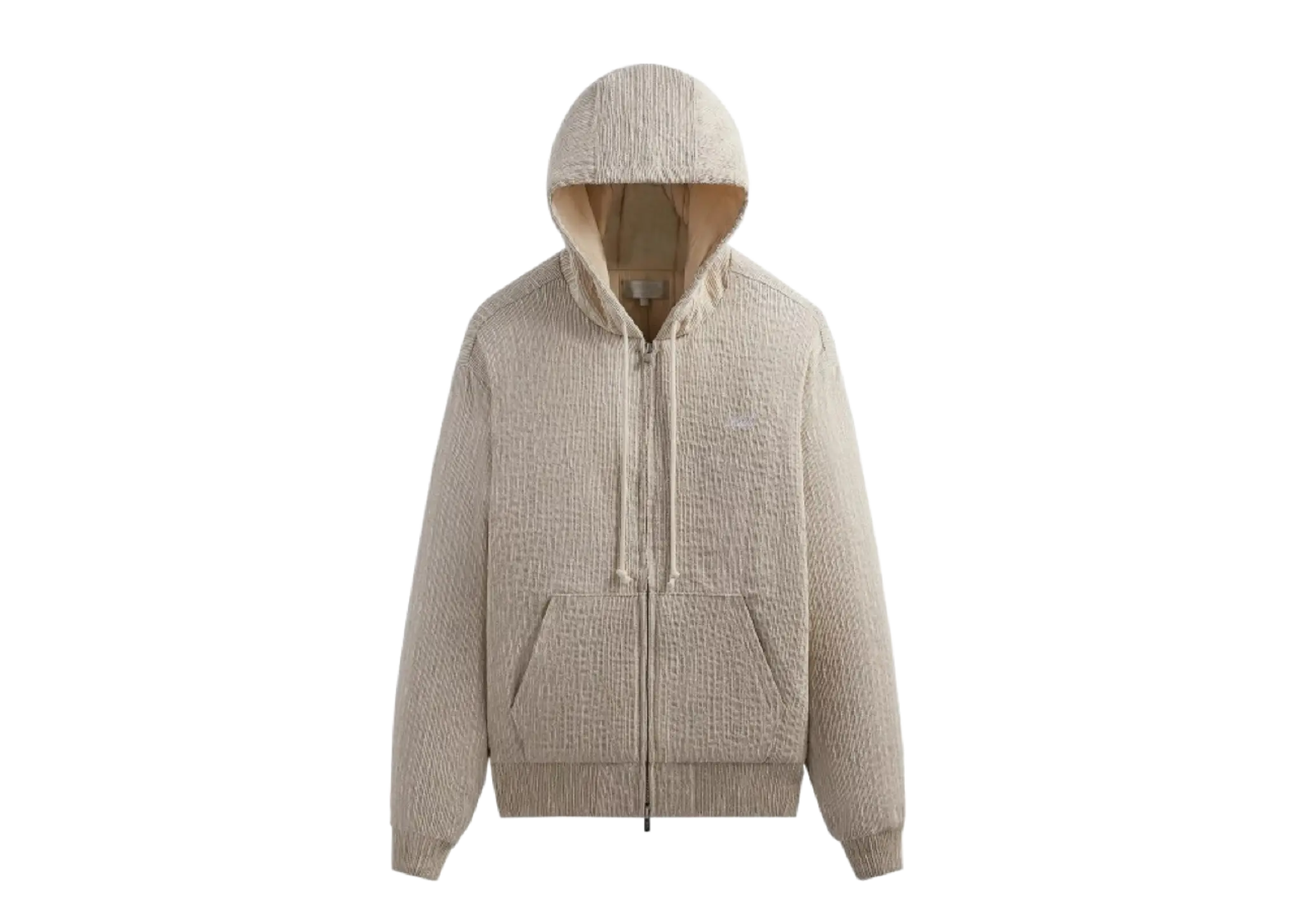 Kith Slub Boucle Sierra Zip Hoodie Canvas