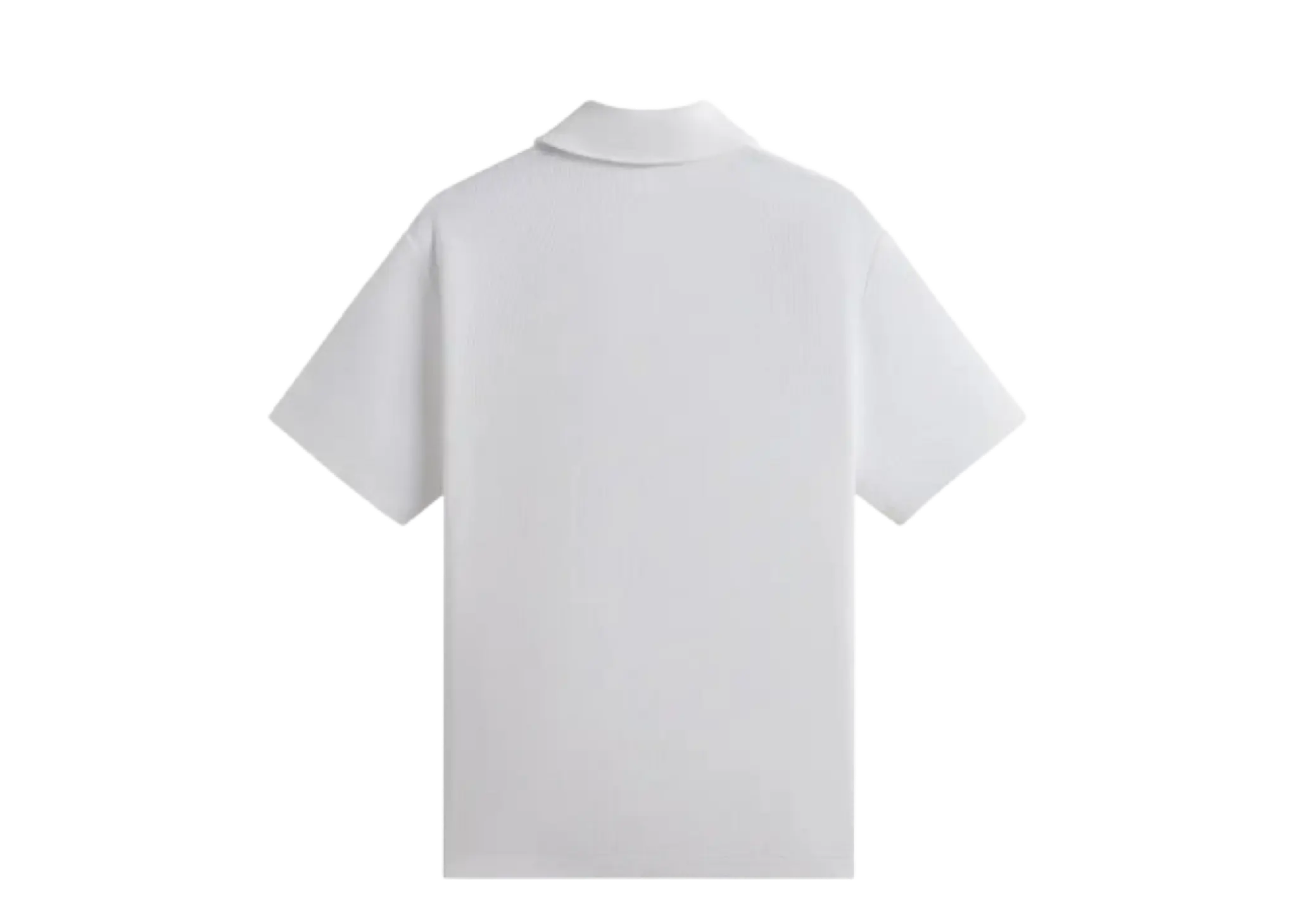 Kith Micro Waffle Drew Polo White - photo 2