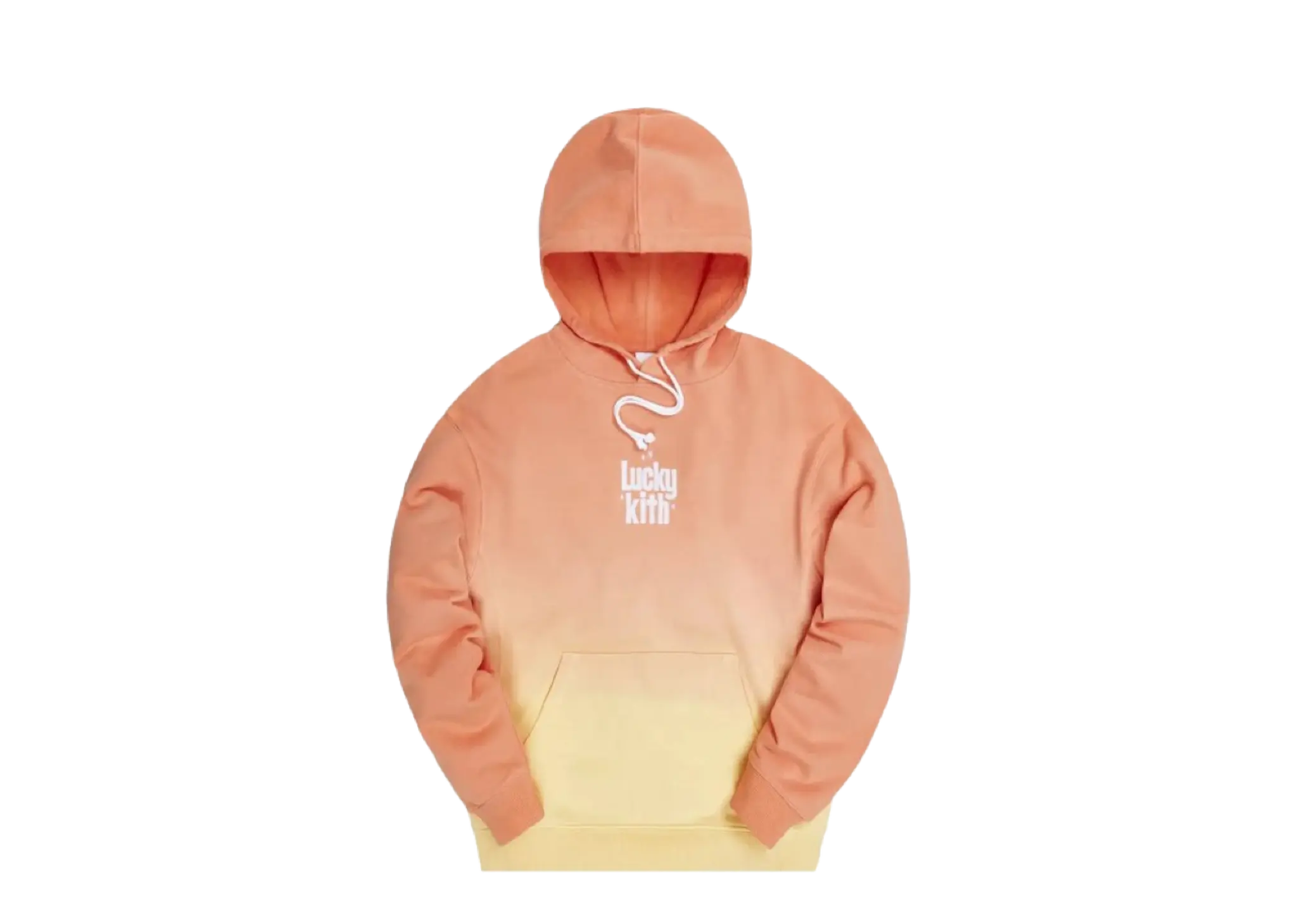 Kith For Lucky Charms Dip Dye Williams III Hoodie Orange/Yellow