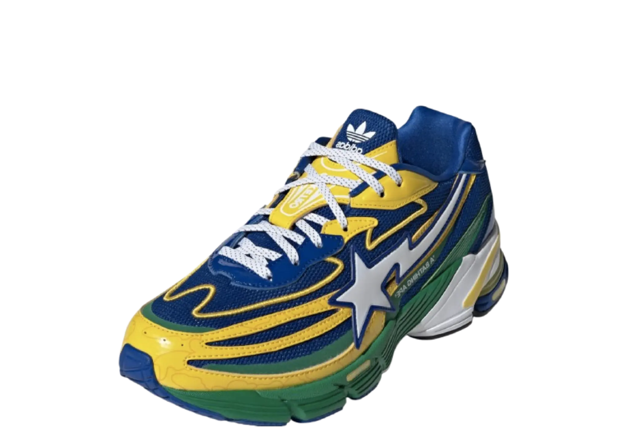 Adidas Orketro Bape Yellow Blue Green - photo 2