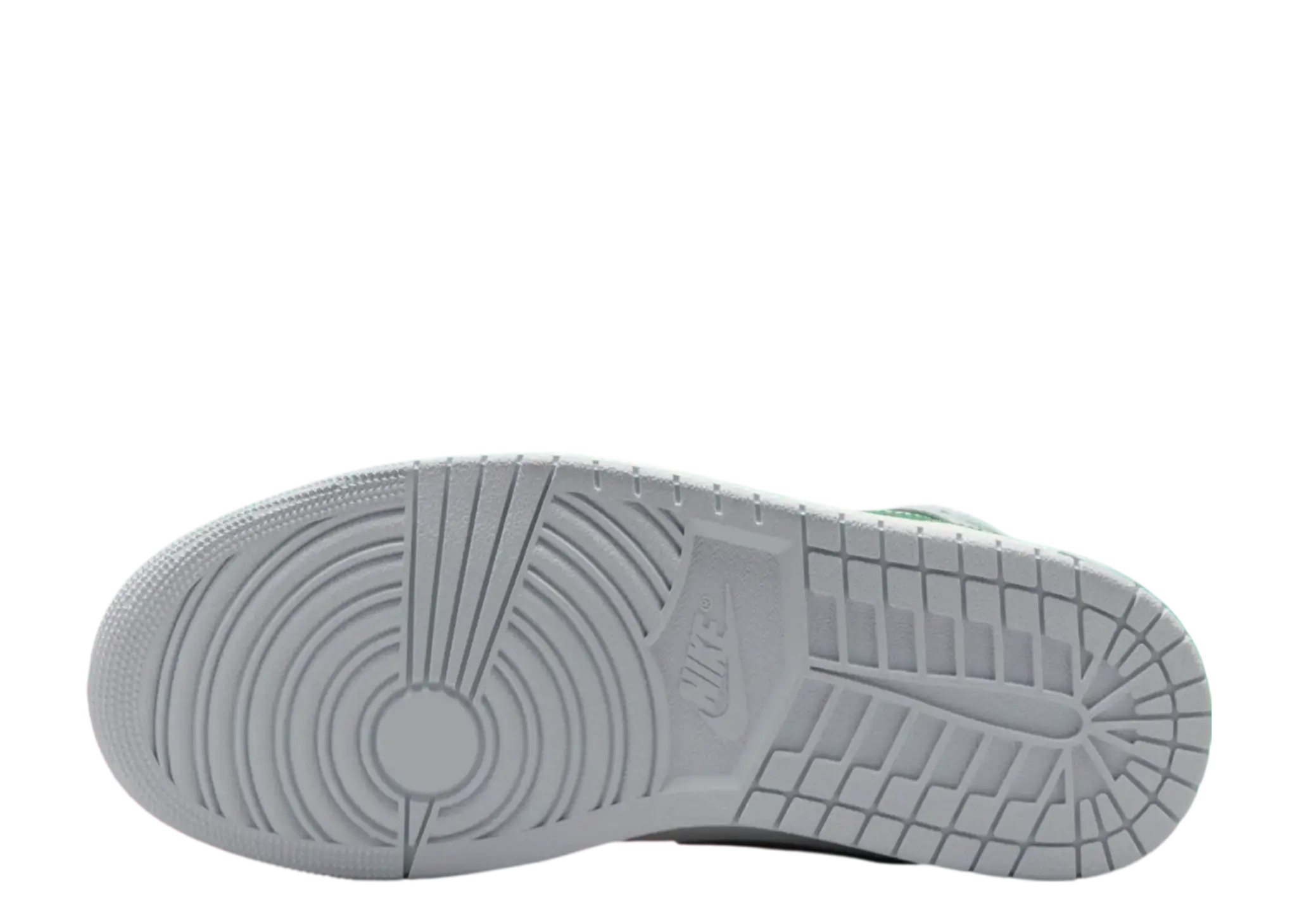 Air Jordan 1 Mid White Pure Platinum Pine Green - photo 4