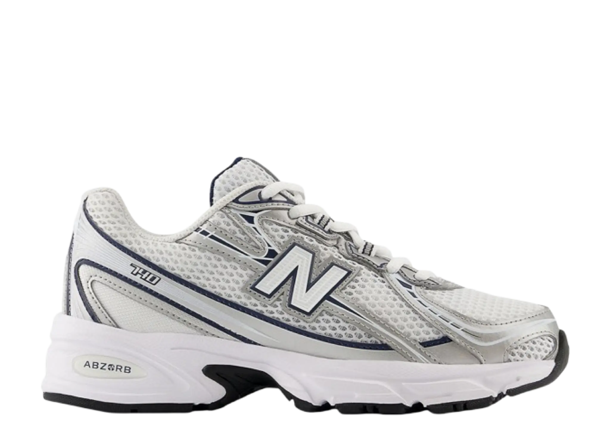 New Balance 740v2 White Shadow Grey Navy