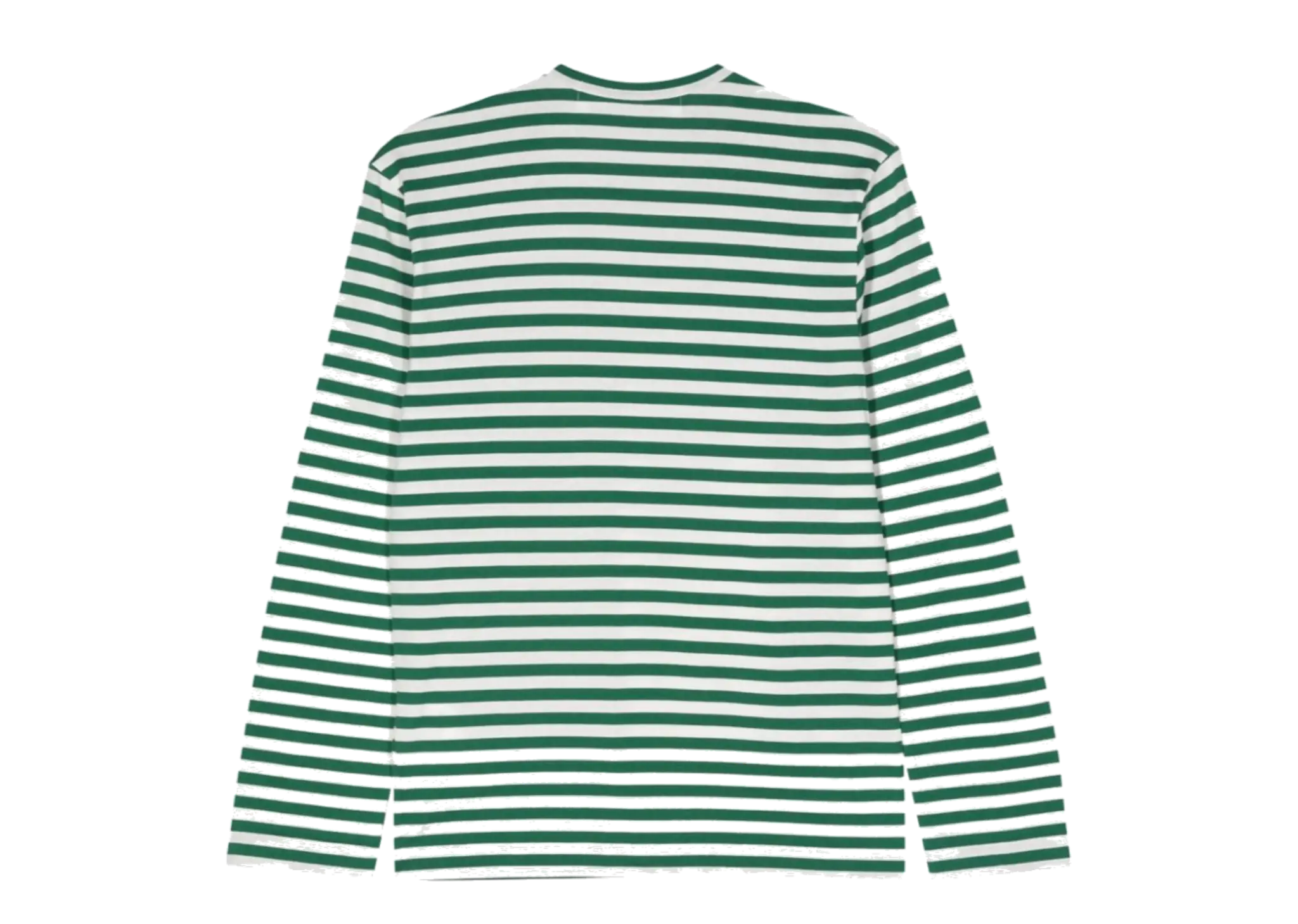 Comme Des Garçons Play Striped Long Sleeve Green (unisex) - photo 2
