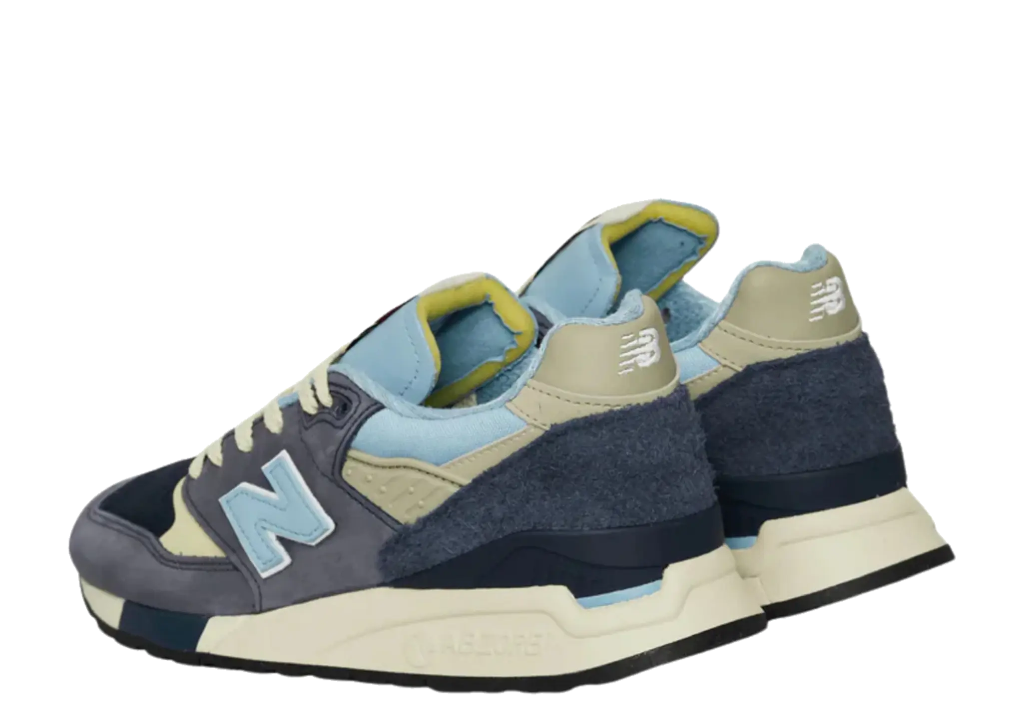 New Balance 998 MiUSA Navy Chrome Blue - photo 3