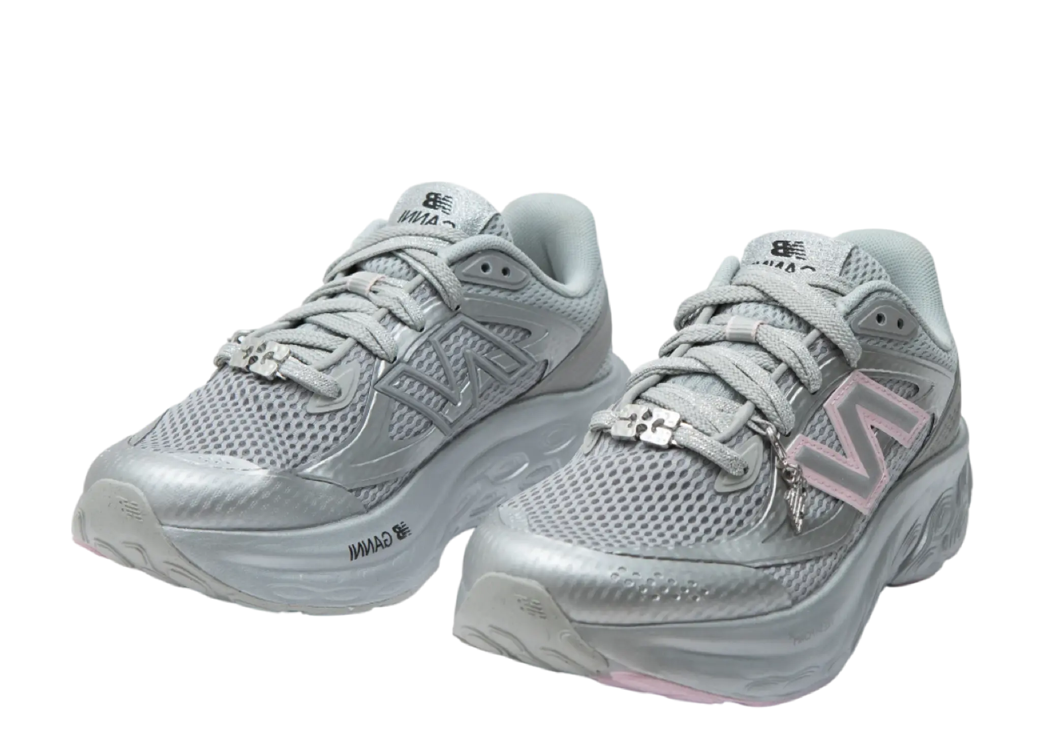 New Balance Fresh Foam Trainer GANNI Silver Metallic - photo 2