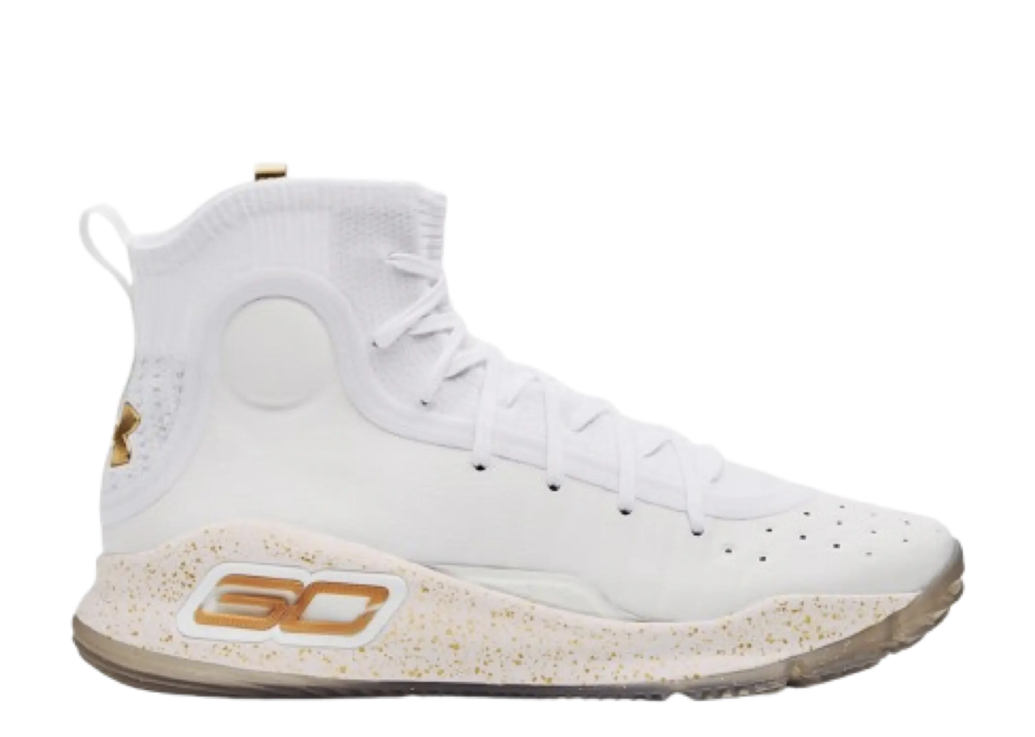 Under Armour Curry 4 Retro White Gold