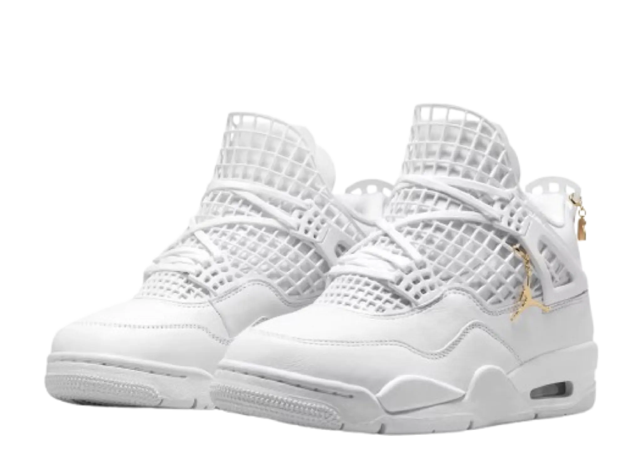 Air Jordan 4 Retro Net White (Women's) - photo 2