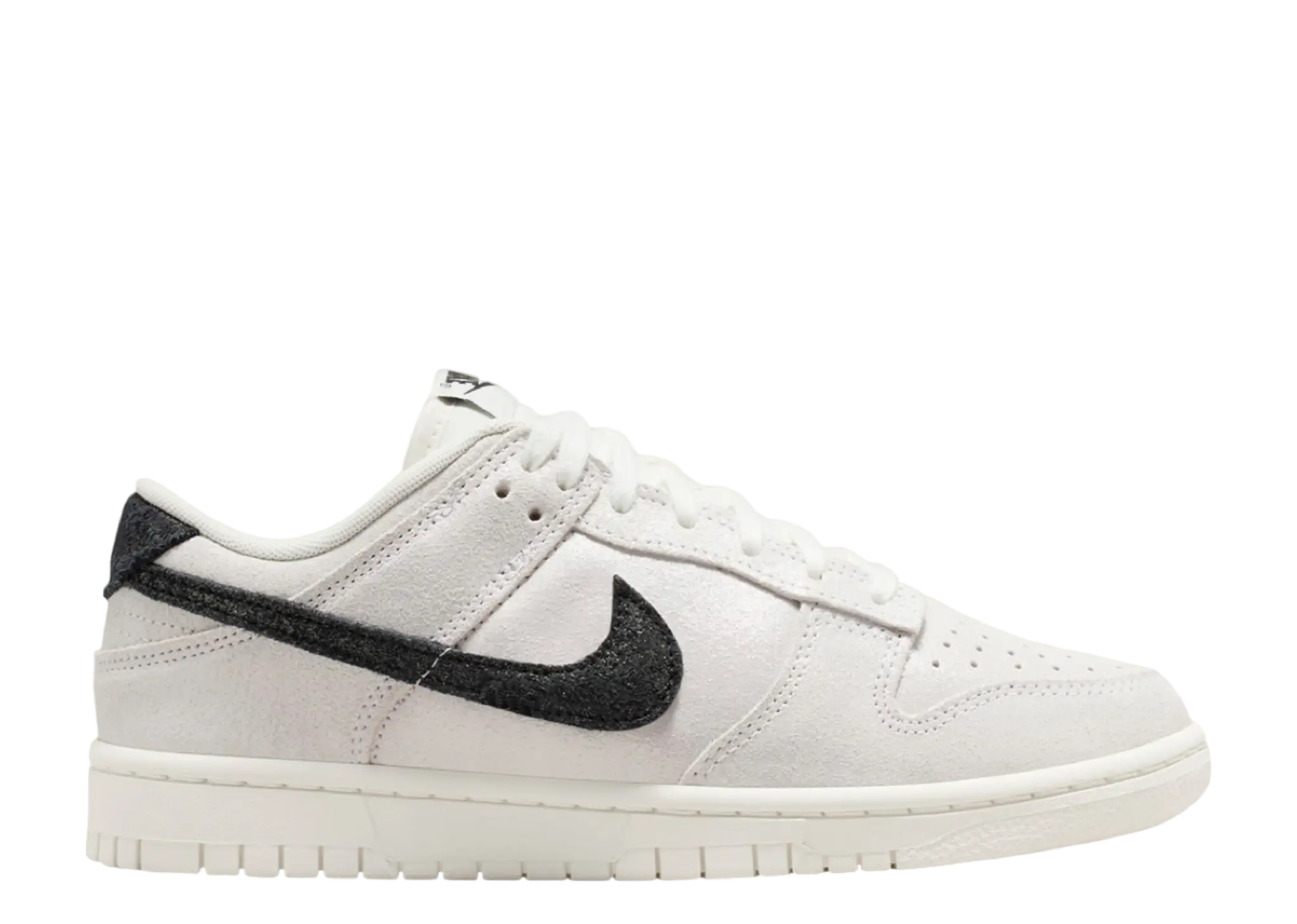Nike Dunk Low SE White Black Team Red (Women's)