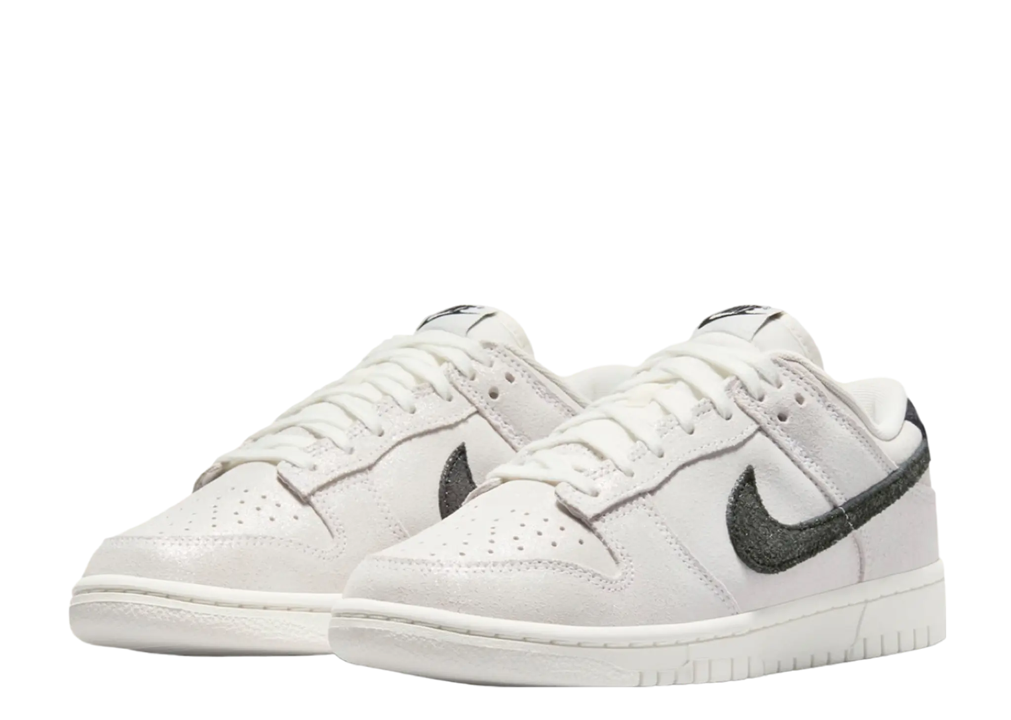 Nike Dunk Low SE White Black Team Red (Women's) - photo 2
