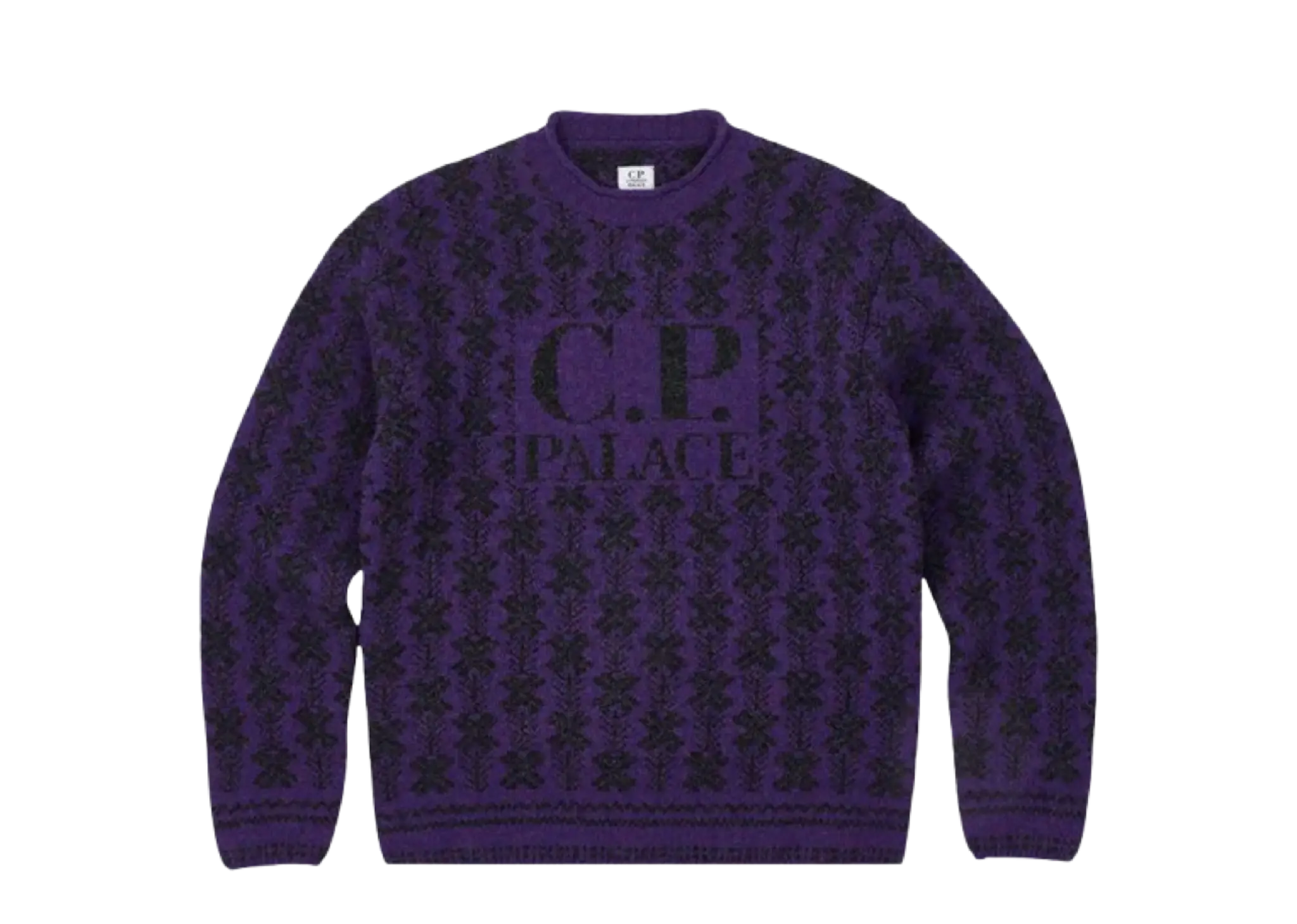 Palace x C.P. Company Lambswool Knit Purple