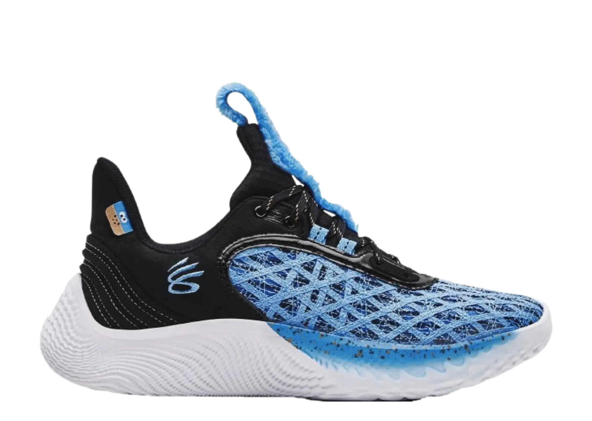 Under Armour Curry Flow 9 Sesame Street Cookie Monster (Grade School)