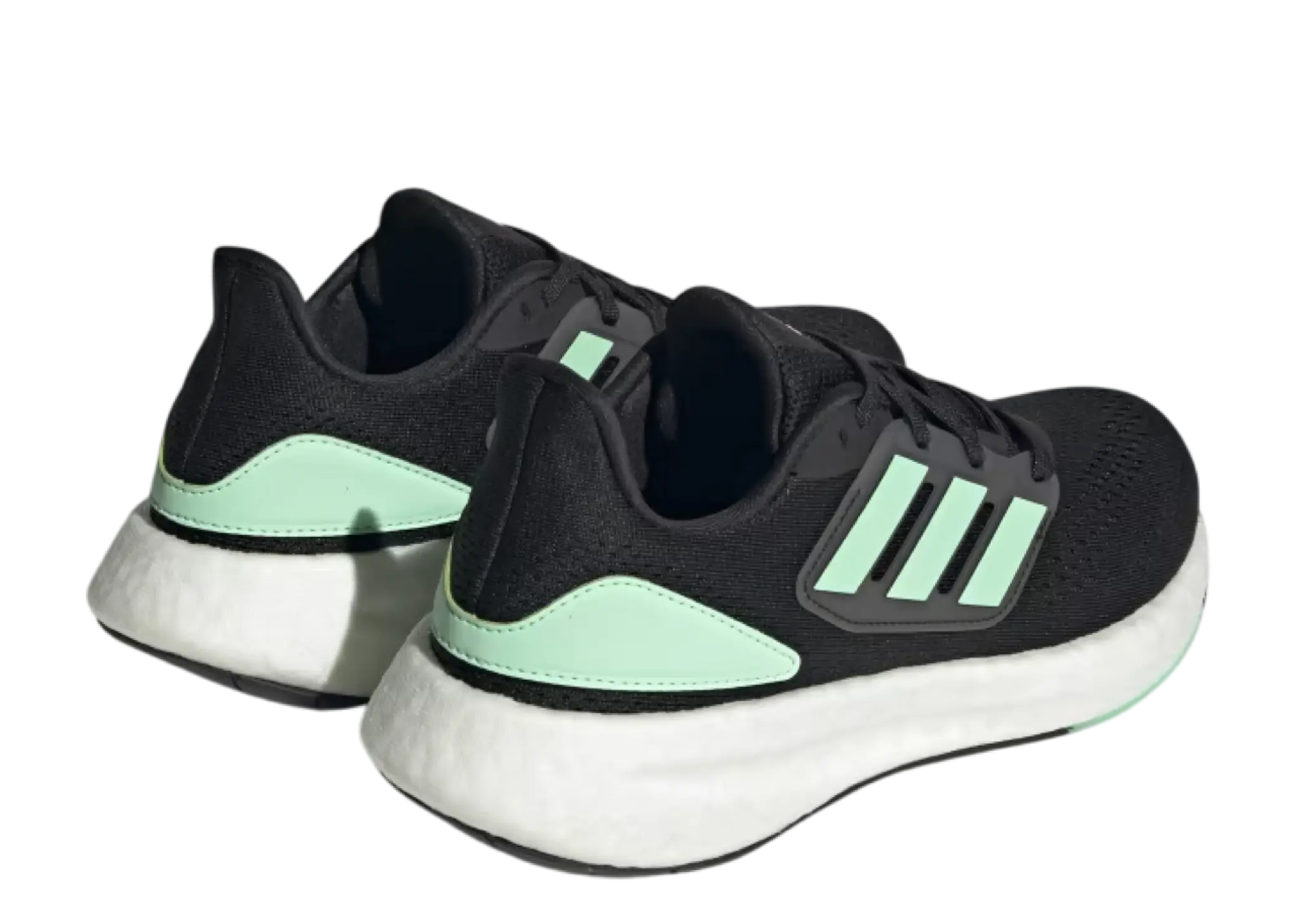 Adidas Pureboost 22 Core Black Pulse Mint (Women's) - photo 3