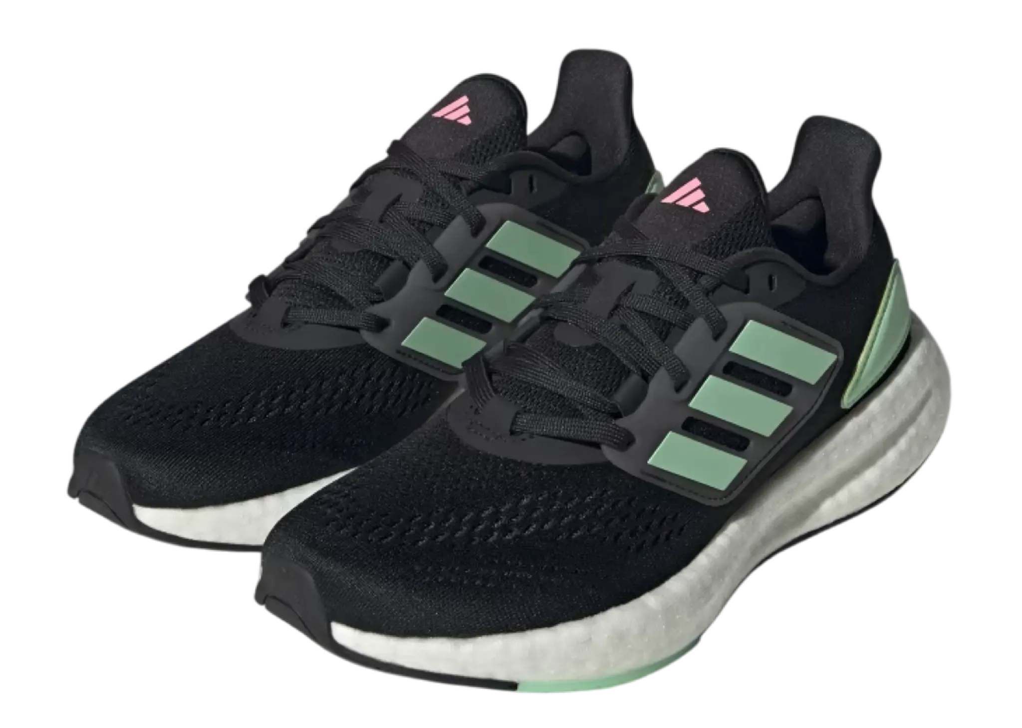 Adidas Pureboost 22 Core Black Pulse Mint (Women's) - photo 2