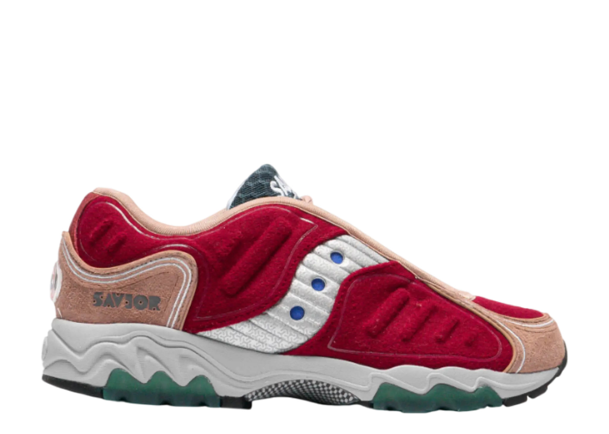 Saucony Matrix Jae Tips No Shoes In The House Burgundy