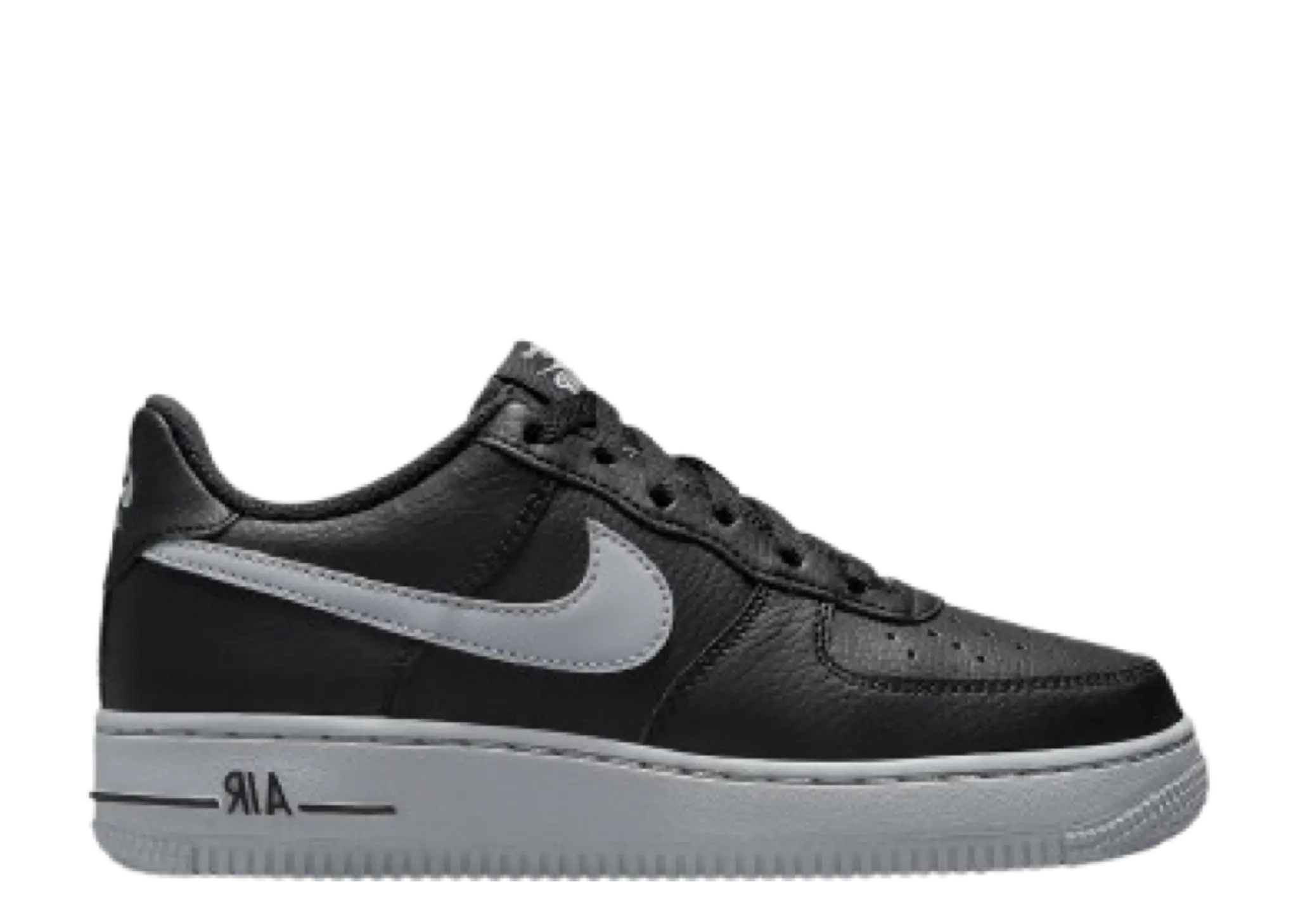 Nike Air Force 1 Low Black Wolf Grey (Grade School)