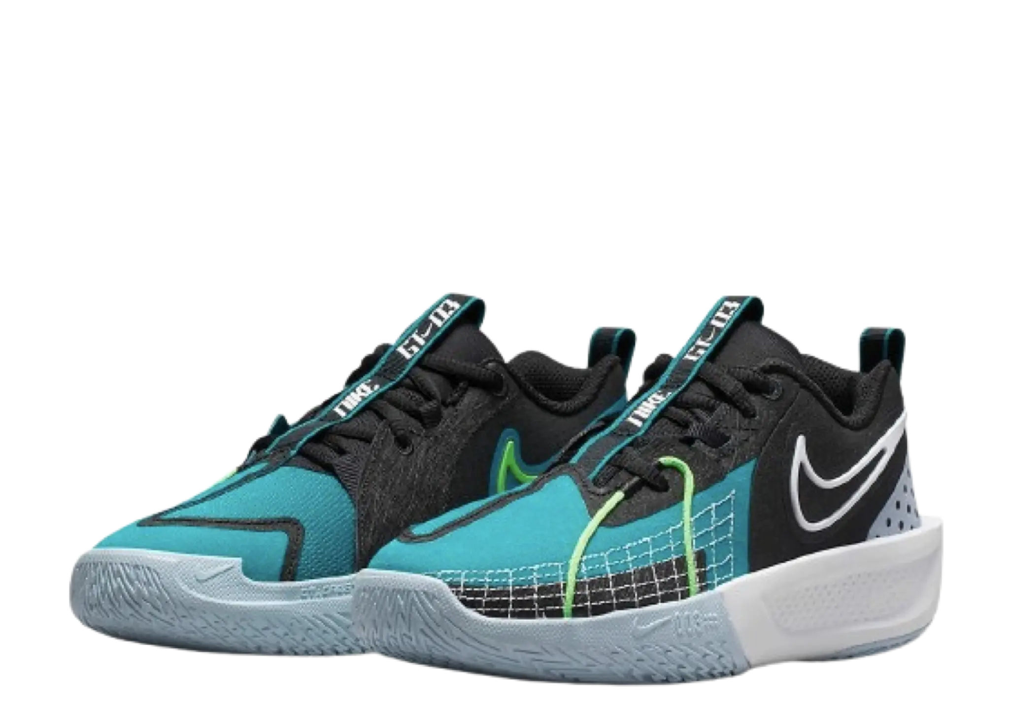 Nike GT Cut 3 Black Aquamarine Light Armory Blue White (Grade School) - photo 2